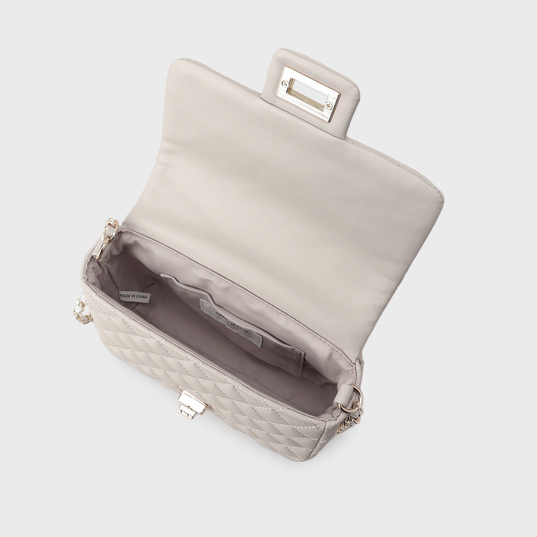 OPAQUE.CLIP「パフィーキルティングチェーンショルダーバッグ」|ショルダー・メッセンジャー|