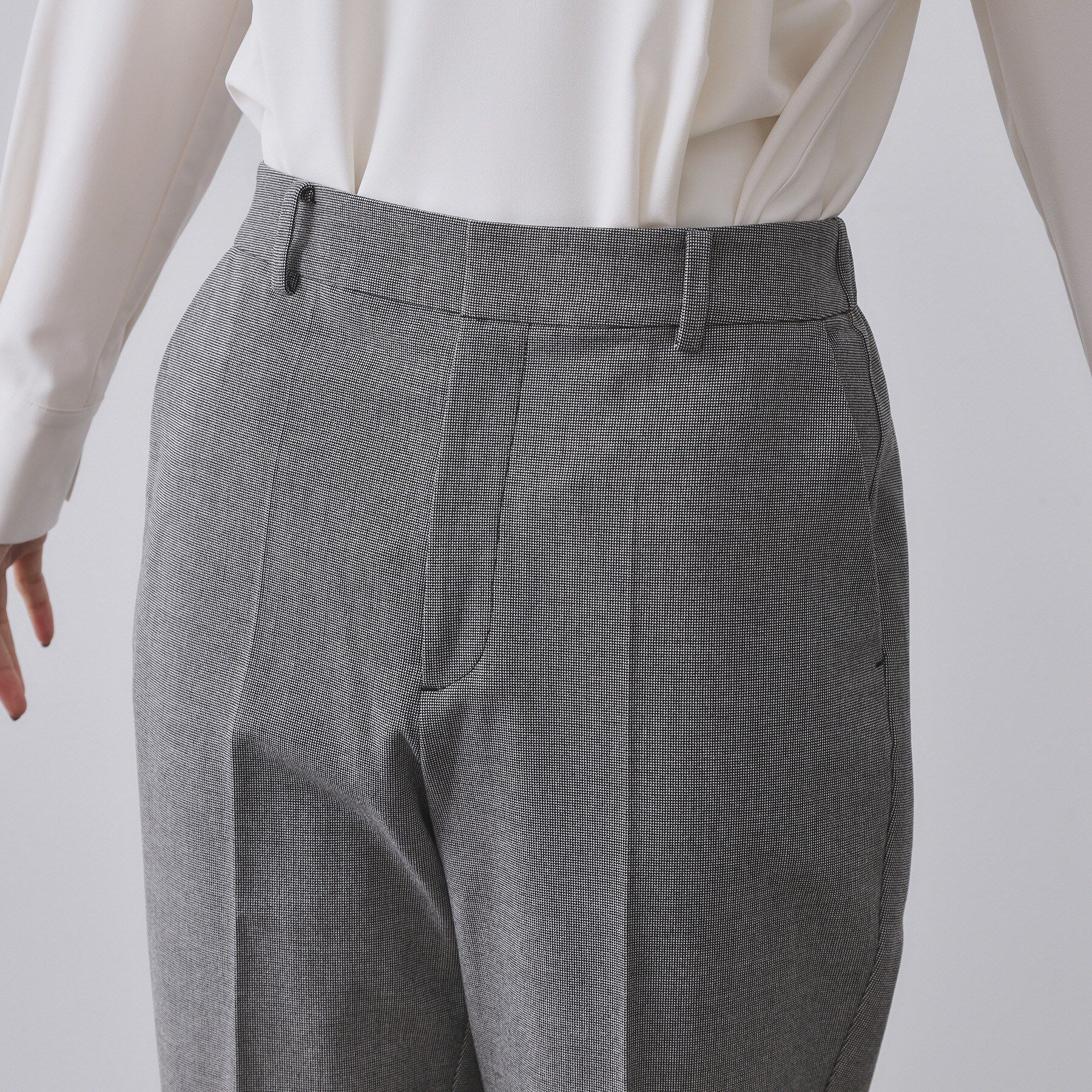 OPAQUE.CLIP「ウォームタッチ テーパードパンツ【洗濯機洗OK/ストレッチ】≪SS～LL≫」|その他|