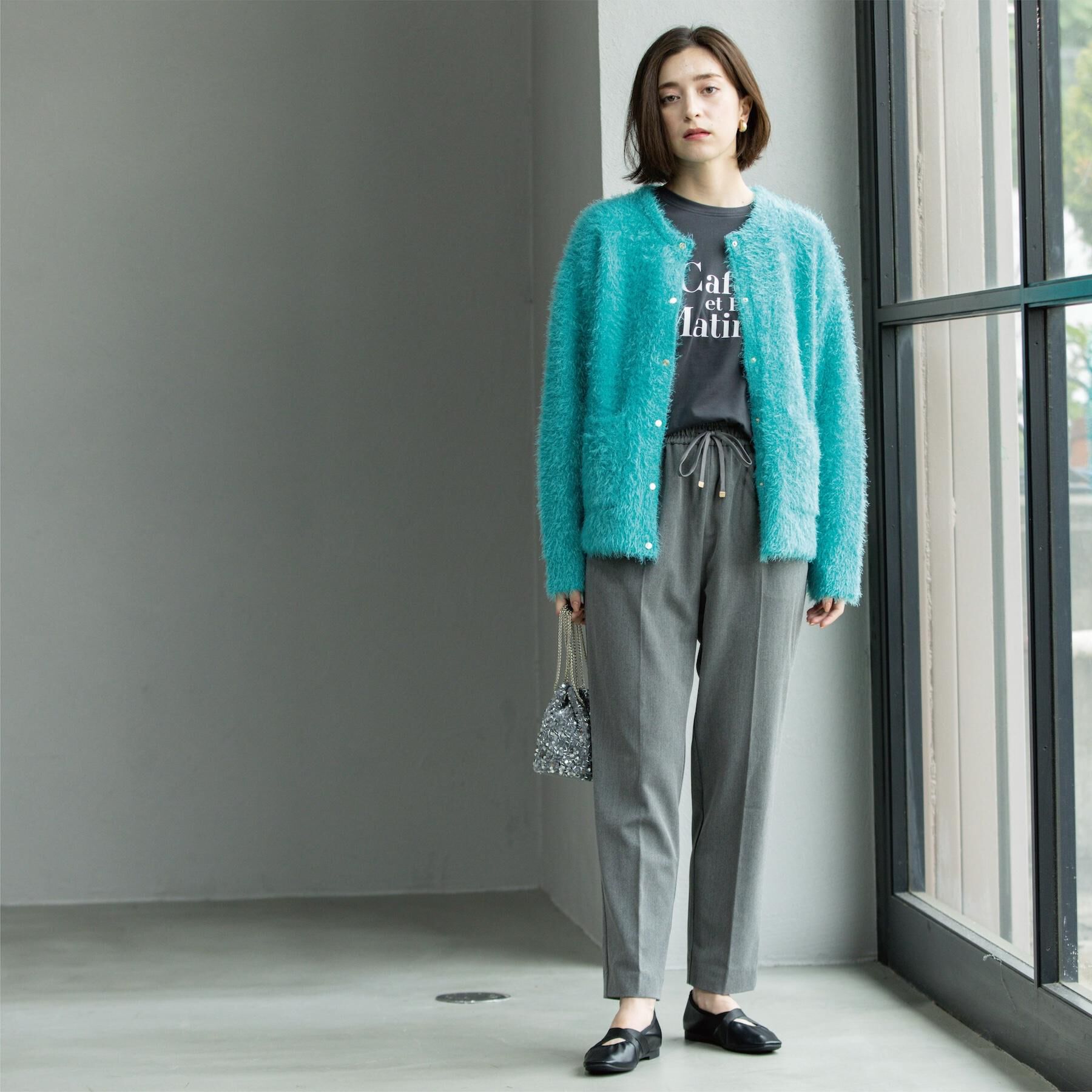 OPAQUE.CLIP「ウォームタッチ イージーテーパードパンツ【洗濯機洗OK/ストレッチ】≪SS～LL≫」|その他|