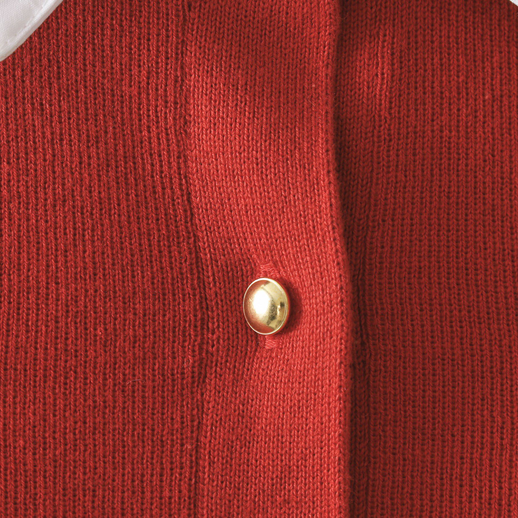 OPAQUE.CLIP「《andGIRL掲載》金ボタンニットカーディガン/衿取り外し可【洗濯機OK】」|カーディガン|