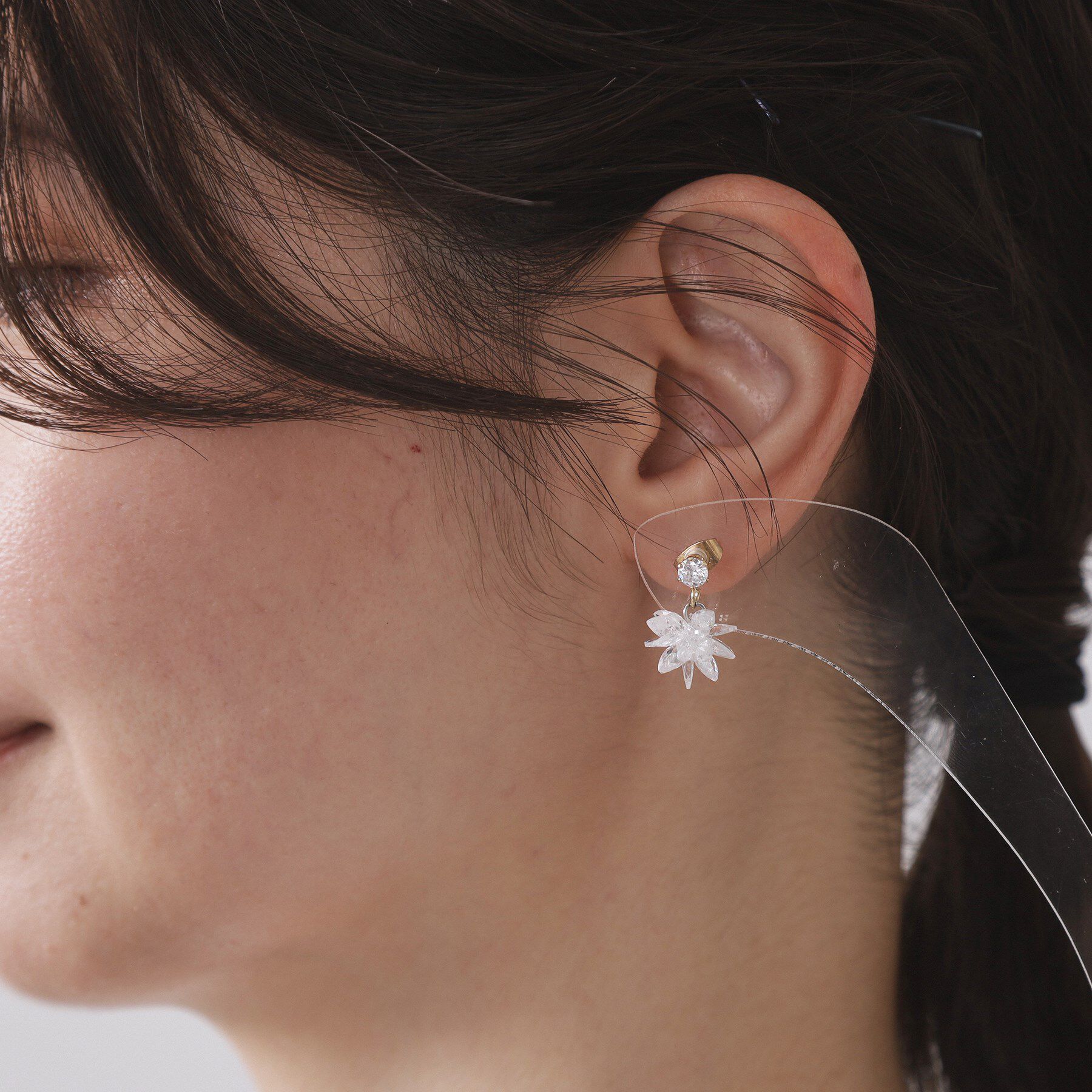 OPAQUE.CLIP「クリスタルアソートビジューピアス」|ピアス|