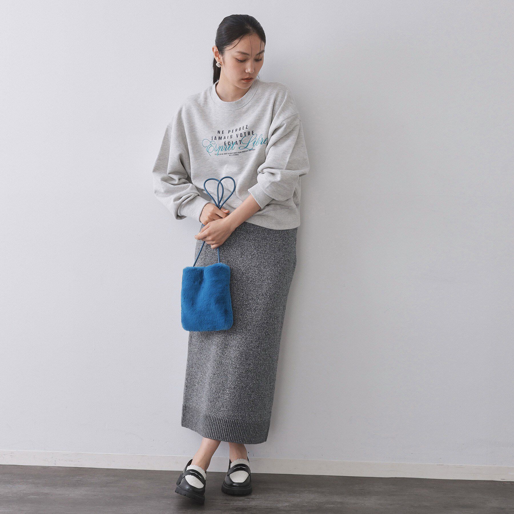 OPAQUE.CLIP「【11色展開】フェイクファースクエアミニポシェット」|ショルダー・メッセンジャー|