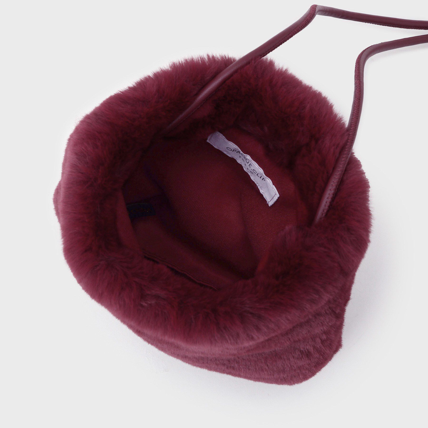 OPAQUE.CLIP「【11色展開】フェイクファースクエアミニポシェット」|ショルダー・メッセンジャー|