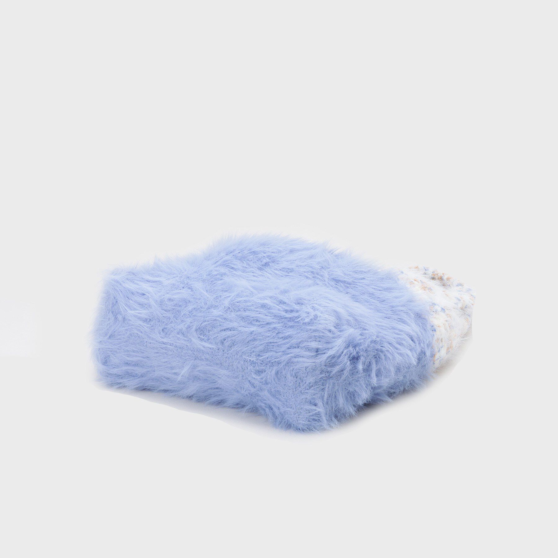 OPAQUE.CLIP「フェザーヤーンマルチカラーニットバッグ」|トートバッグ|