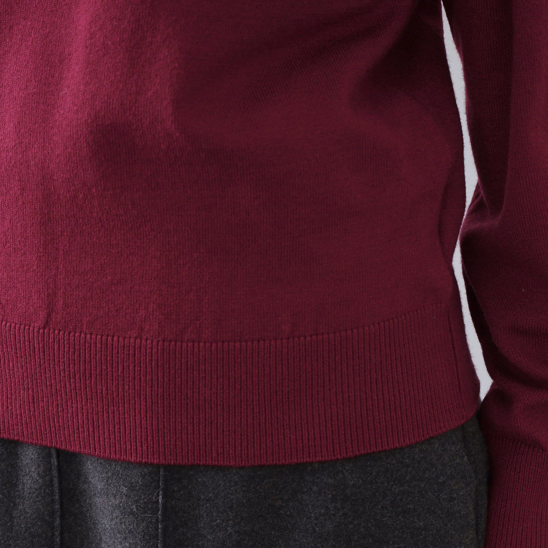 OPAQUE.CLIP「オフショルダーニット【洗濯機OK】」|ニット・セーター|