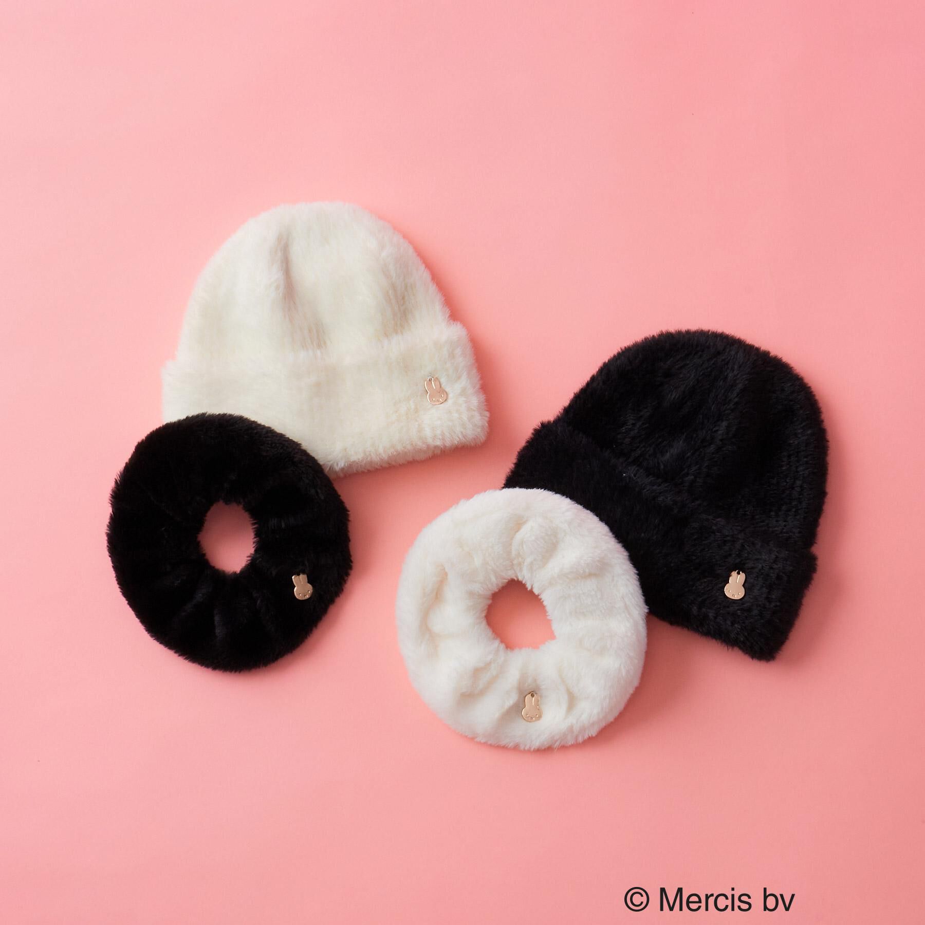 OPAQUE.CLIP「【コラボ】miffy ｘ OPAQUE.CLIP オリジナルチャーム付きニット帽」|ニット帽|