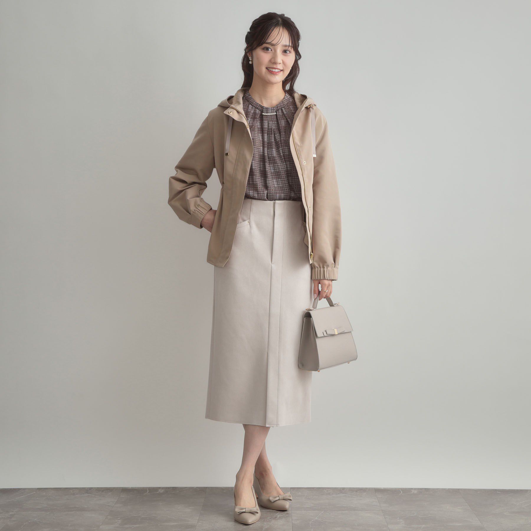 Couture broach「【撥水・ライナー付】愛されマンパ」|ブルゾン・スタジャン|