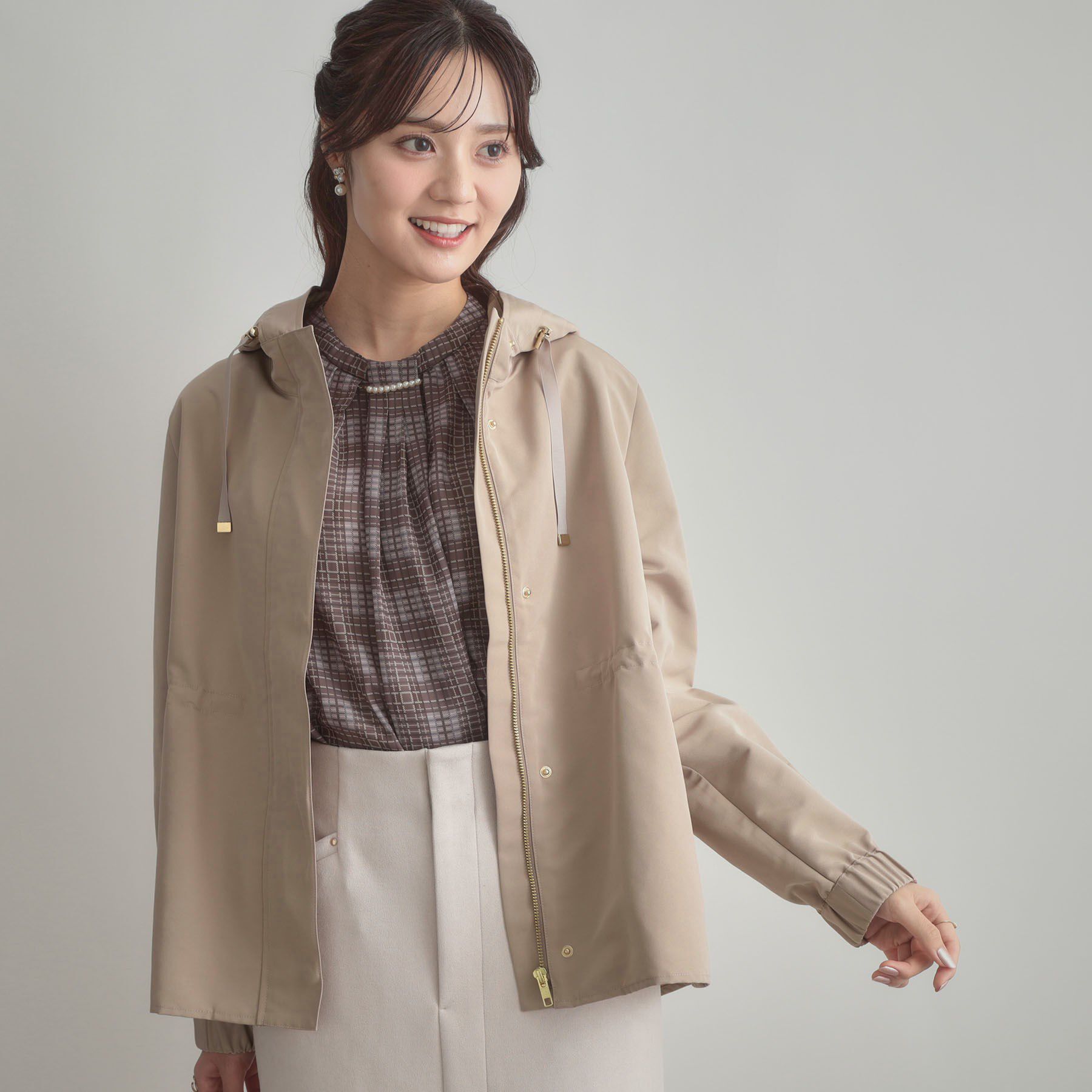 Couture broach「【撥水・ライナー付】愛されマンパ」|ブルゾン・スタジャン|