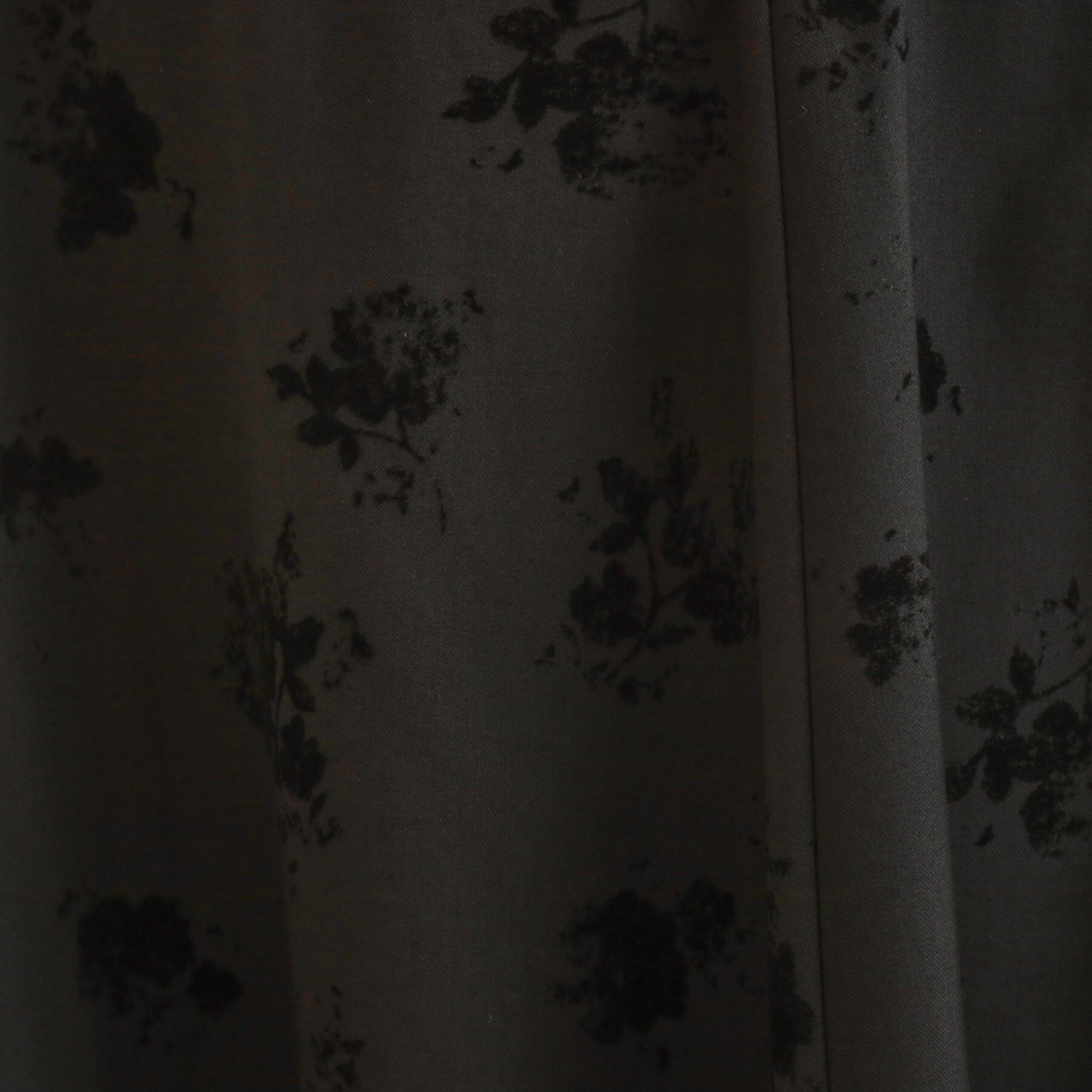 Couture broach「【美シルエット・通勤】フロッキーフラワープリントスカート」|スカート|