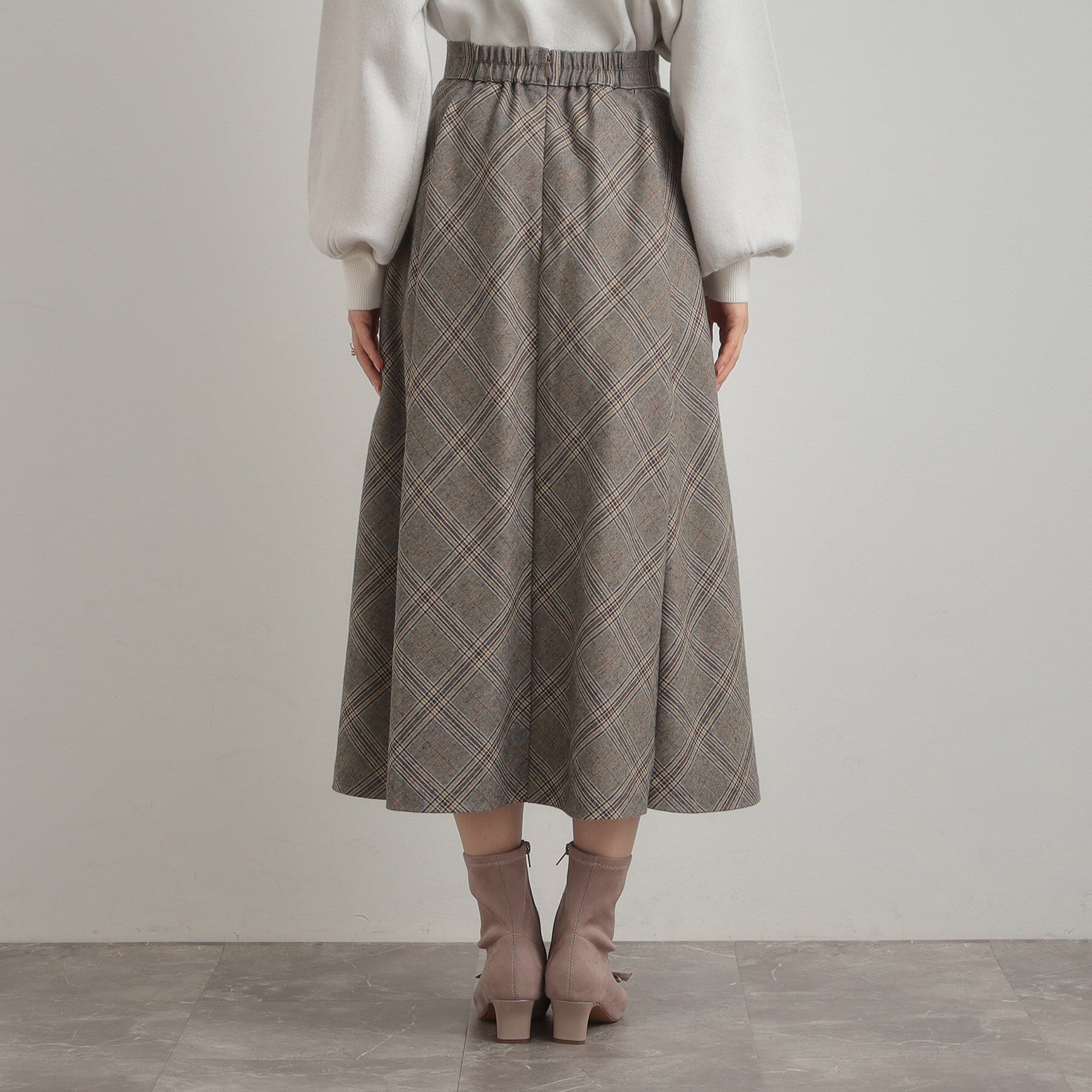 Couture broach「【通勤・大人可愛い】TRチェックスカート」|スカート|
