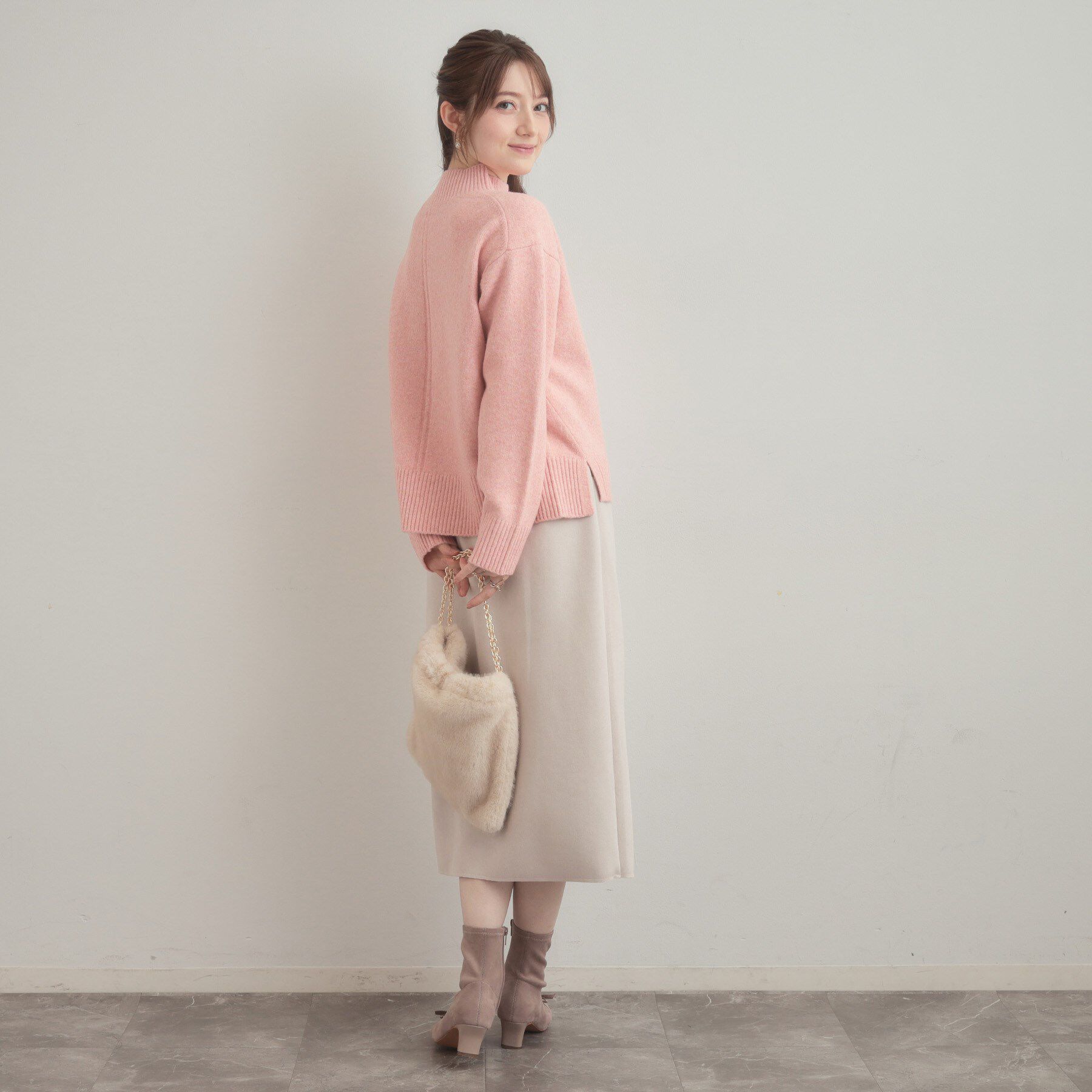 Couture broach「【5色展開】やわらかヤクライクニット」|ニット・セーター|