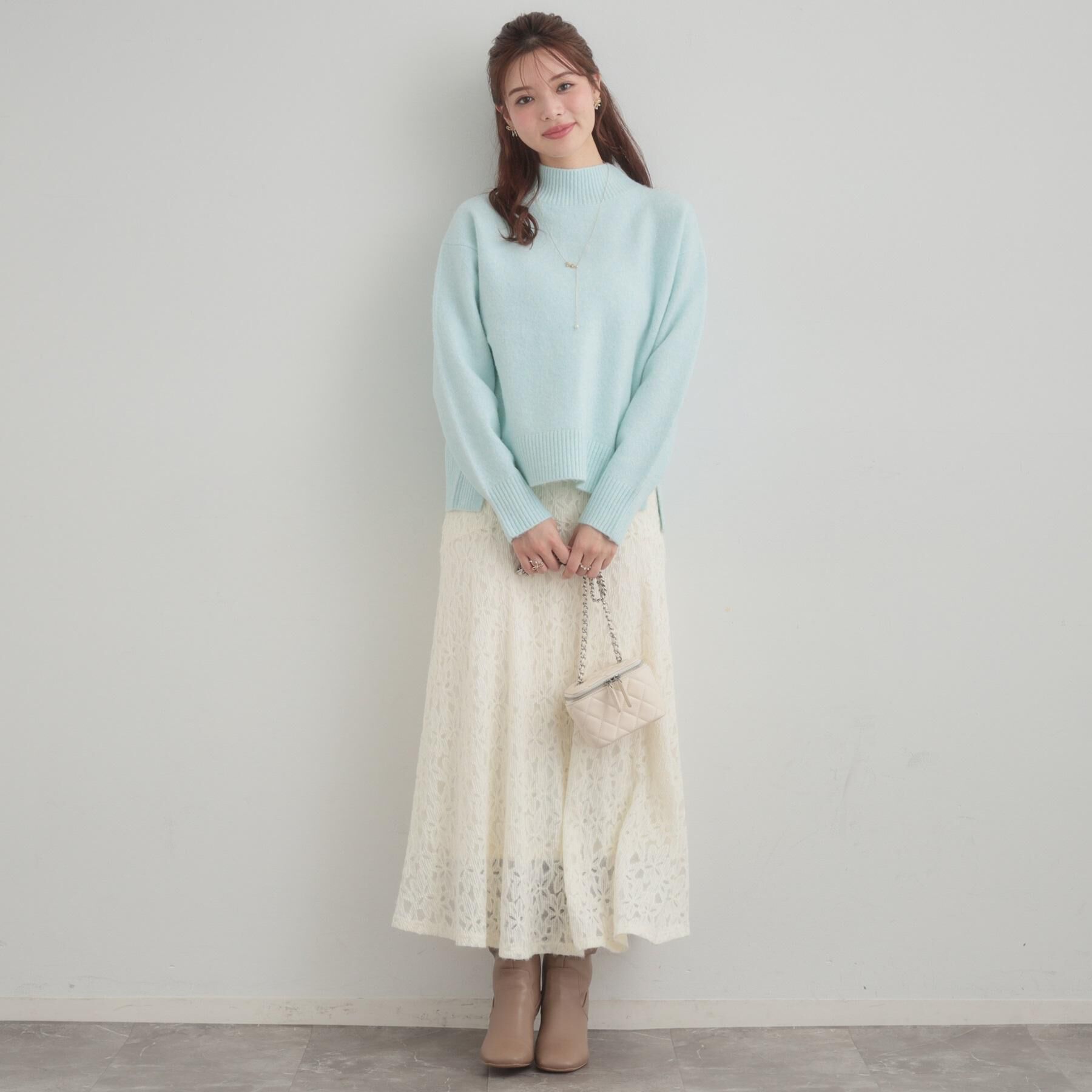 Couture broach「【5色展開】やわらかヤクライクニット」|ニット・セーター|