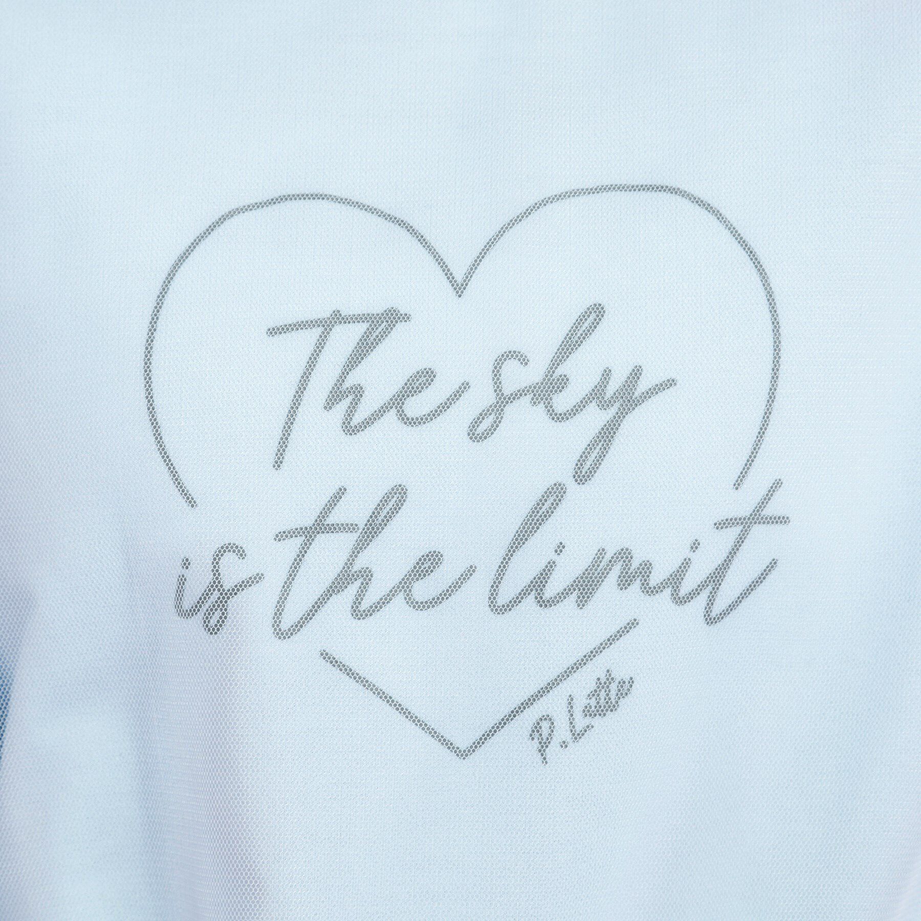 PINK-latte「ミニ裏毛 チュールスウェット」|その他|