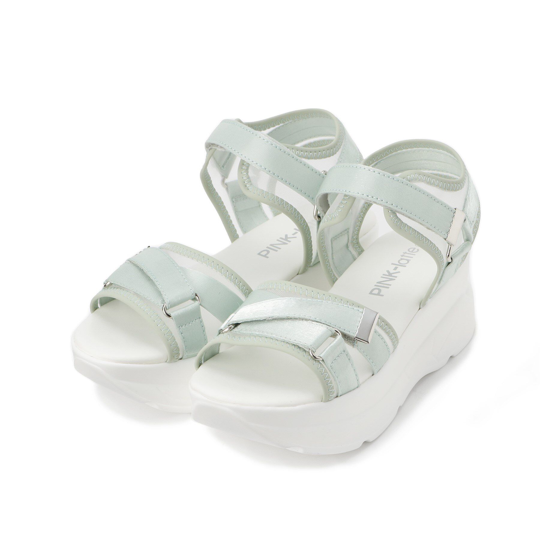 PINK-latte「メッシュベルトサンダル」|サンダル|