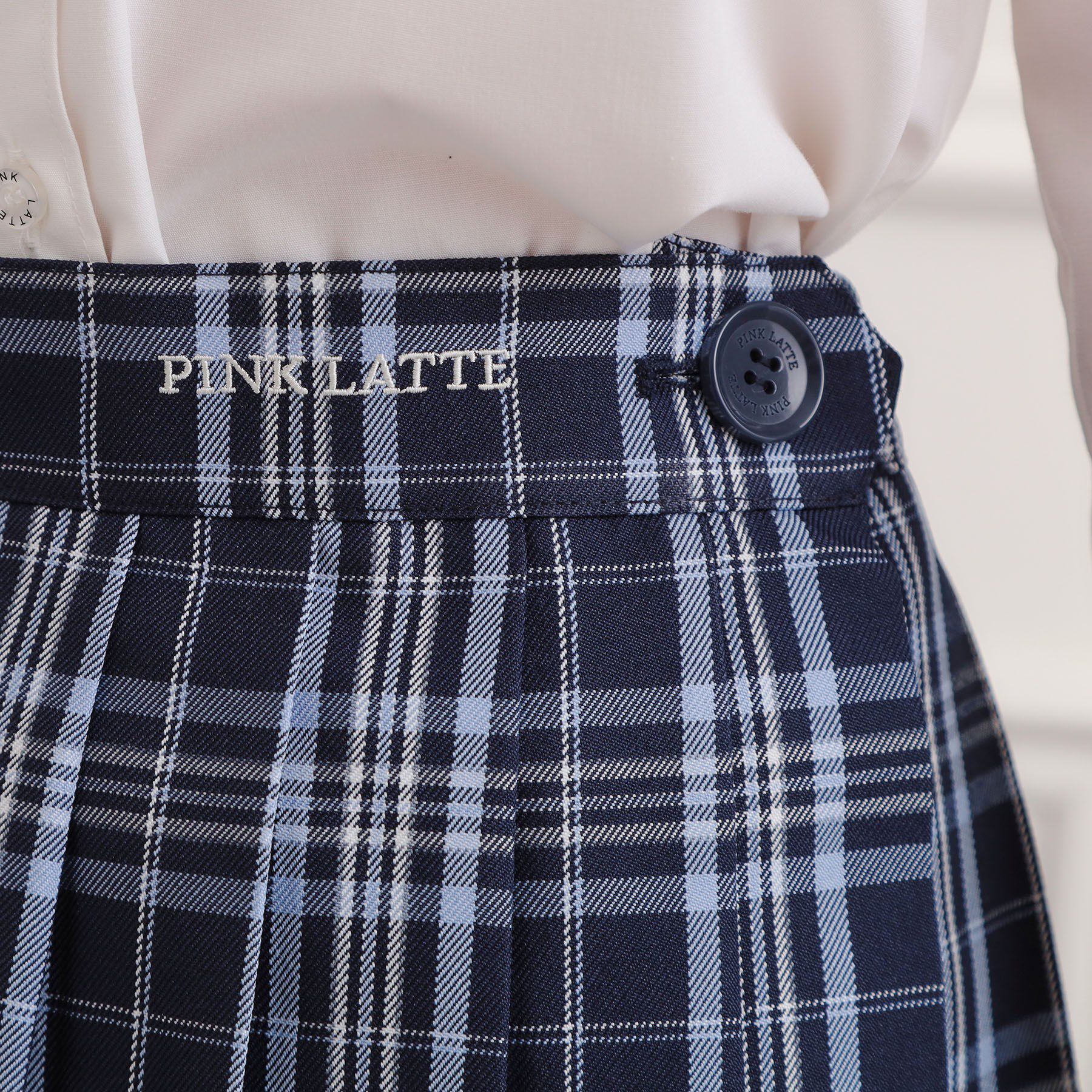 PINK-latte「【2026年入卒・セレモニー・卒服】チェックプリーツスカート」|スカート|