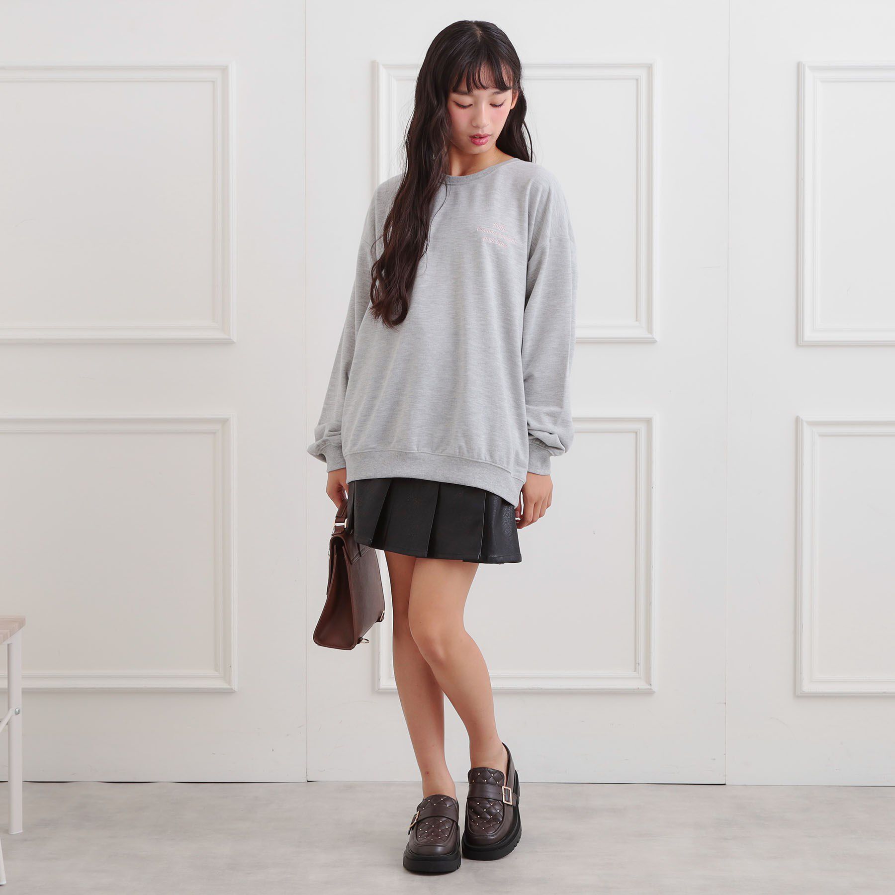 PINK-latte「クマちゃんミニ裏トレーナー」|その他|