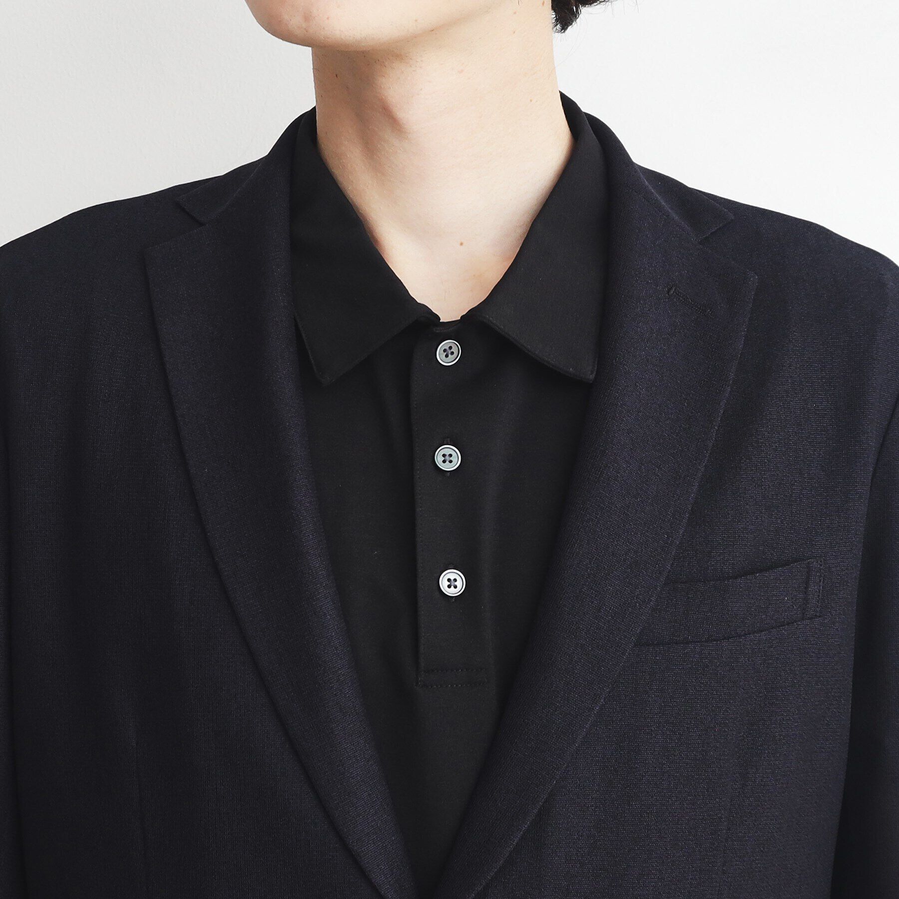 THE SHOP TK「【ヒルナンデス！で紹介】【速乾／通気性◎／セットアップ可】シャリルジャージジャケット」|テーラードジャケット|