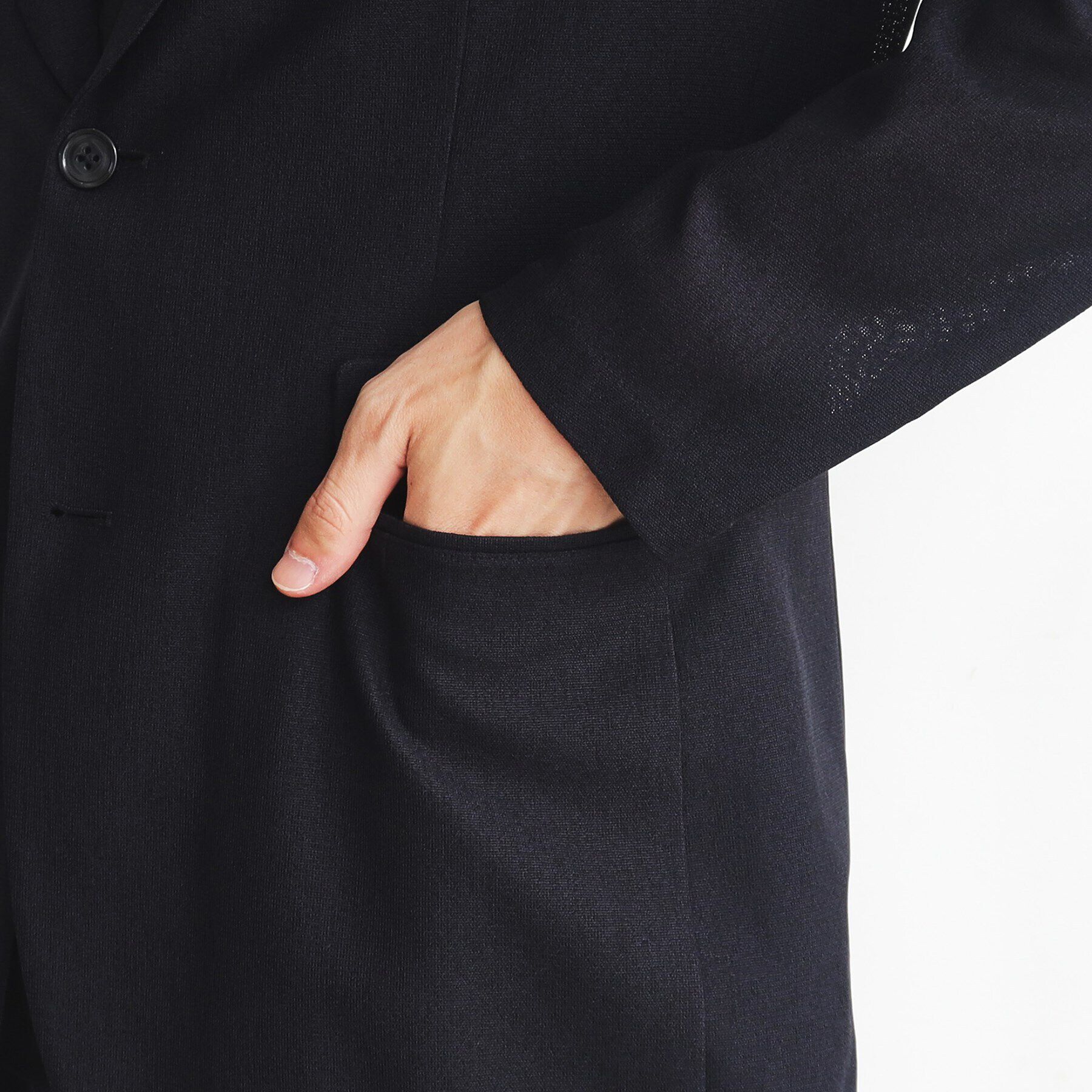 THE SHOP TK「【ヒルナンデス！で紹介】【速乾／通気性◎／セットアップ可】シャリルジャージジャケット」|テーラードジャケット|