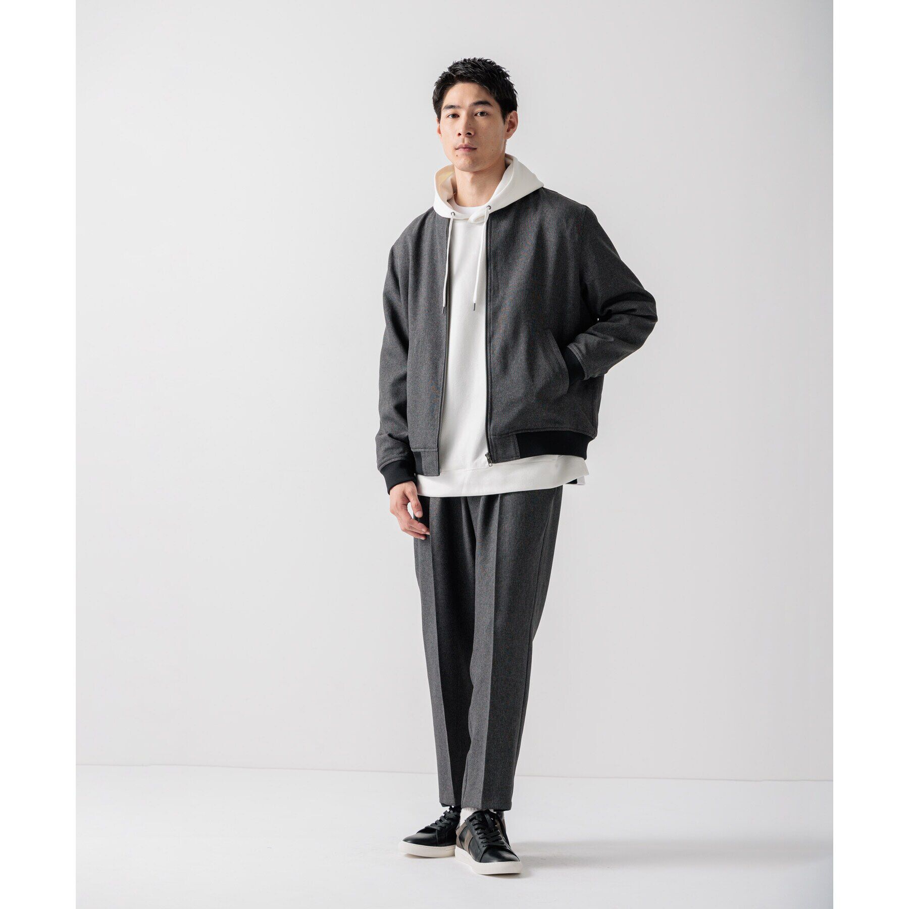 THE SHOP TK「【セットアップ可】シャークスキンイージーパンツ」|その他|