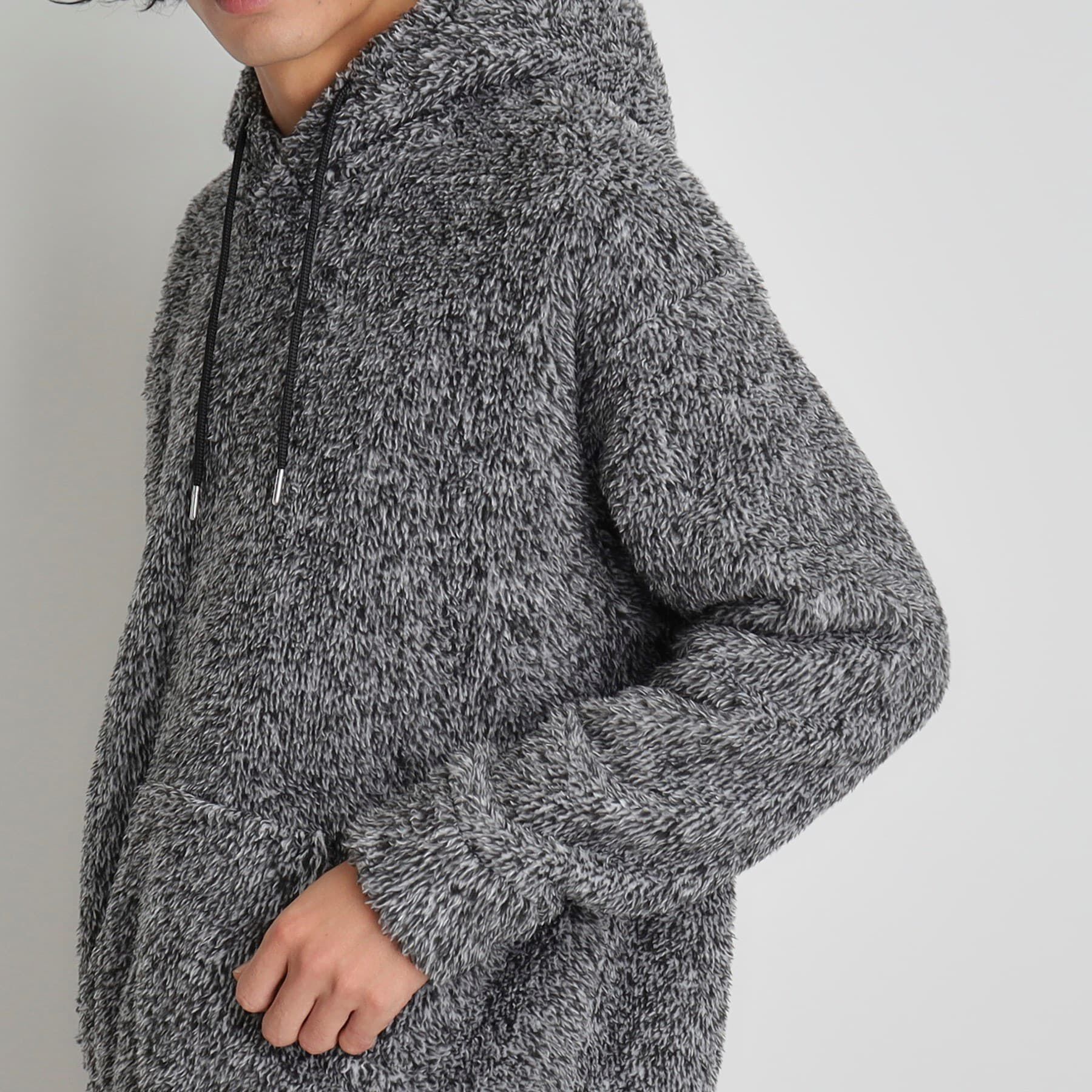 THE SHOP TK「ボアフリースプルオーバーパーカー」|パーカー|