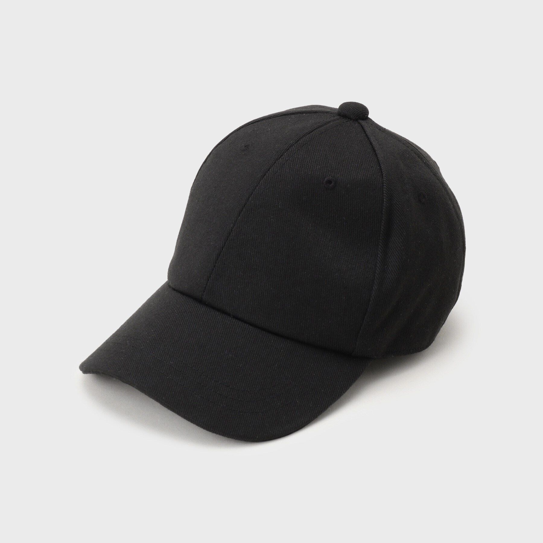 THE SHOP TK「【Begin6月号掲載】6パネルキャップ オールシーズン/ユニセックス」|キャップ・キャスケット|ブラック(019)