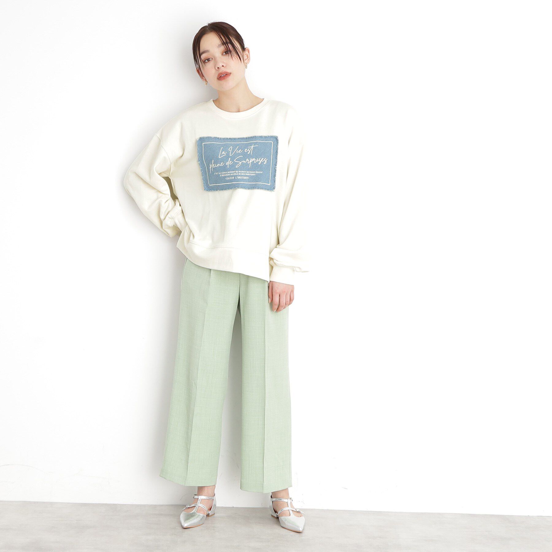 THE SHOP TK「【アソート】裏毛ロゴプルオーバー/洗える」|Tシャツ・カットソー|