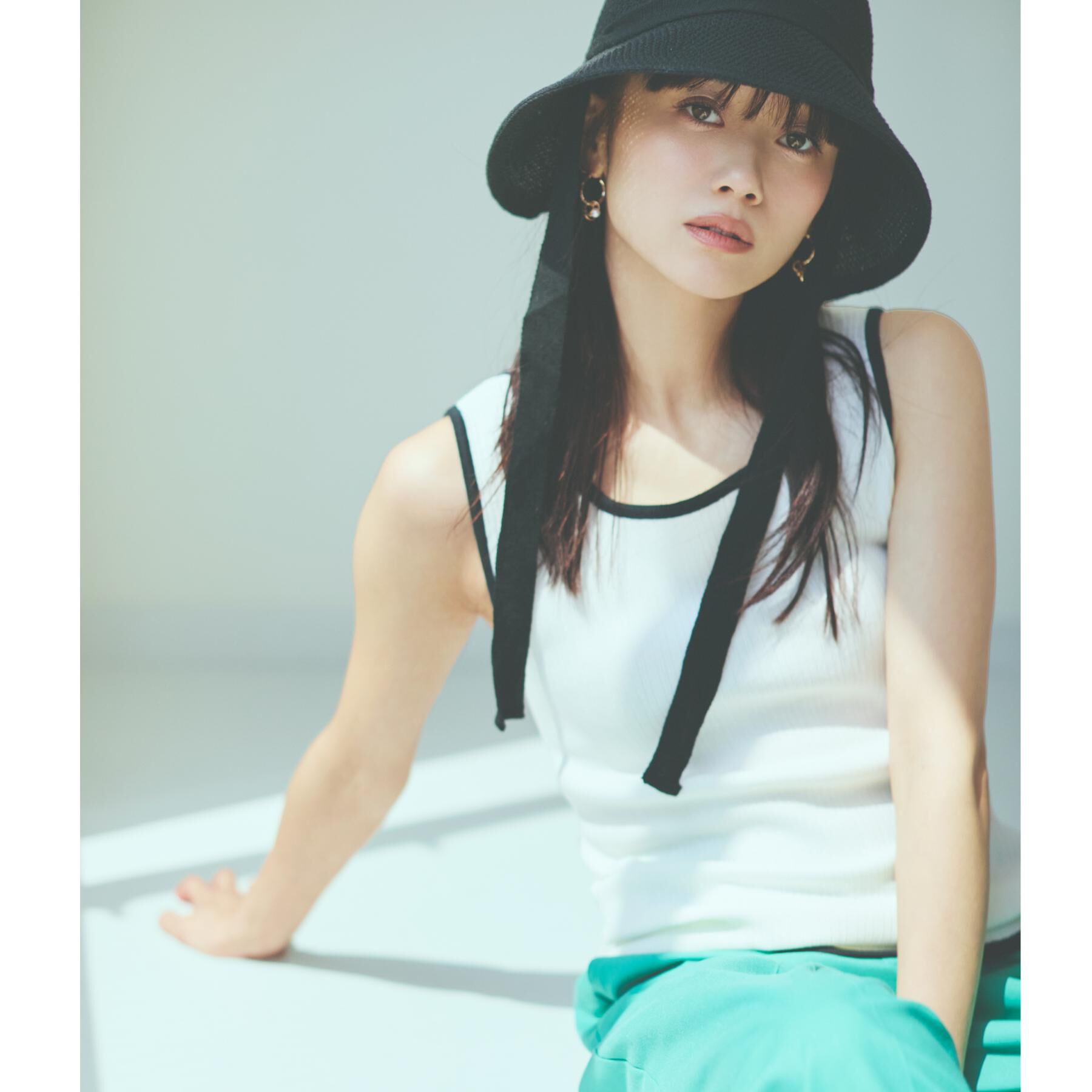 THE SHOP TK「ランダムガータータンク【前後2WAY/洗濯機OK】」|キャミソール|