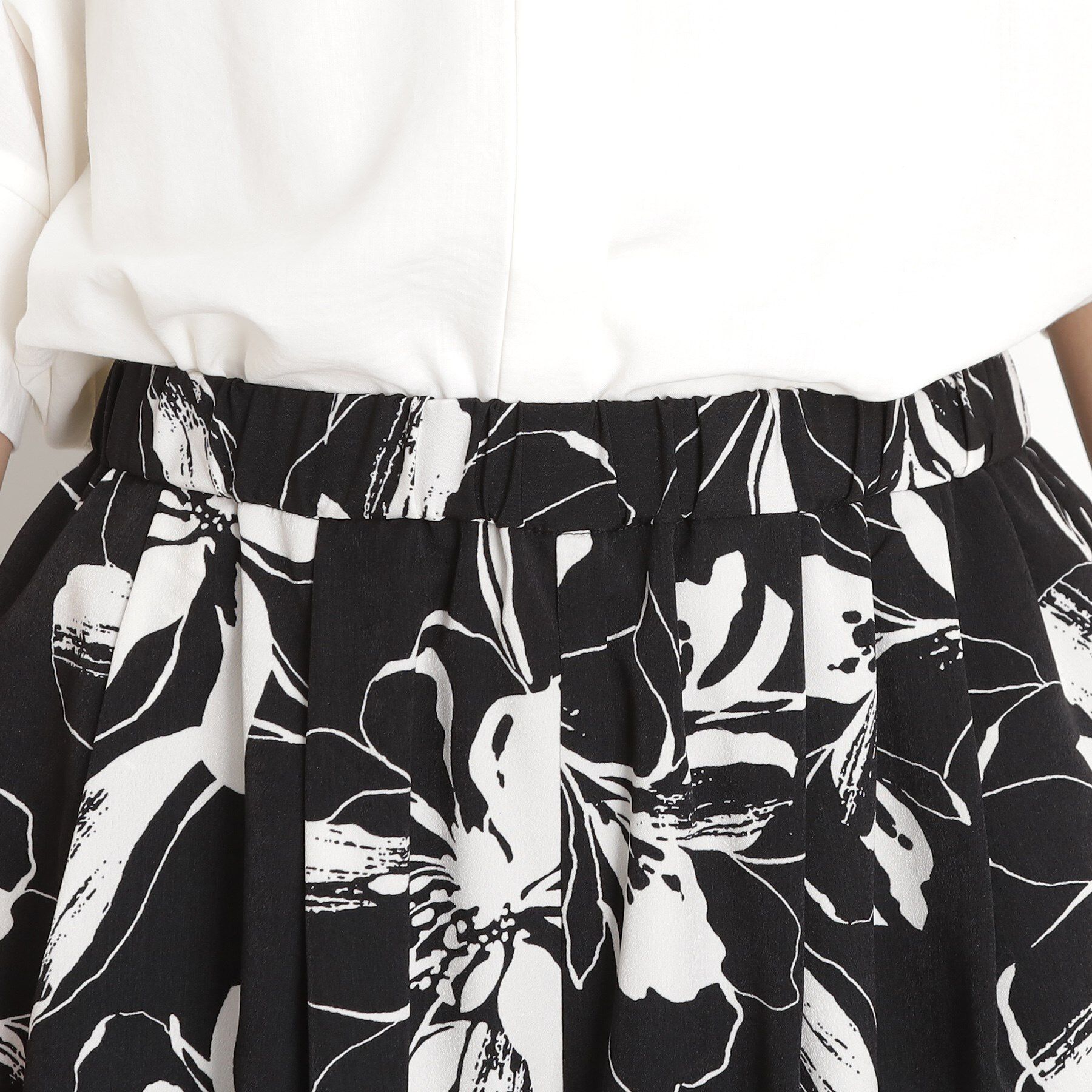 THE SHOP TK「フラワープリントイージーパンツ【洗える】」|その他|