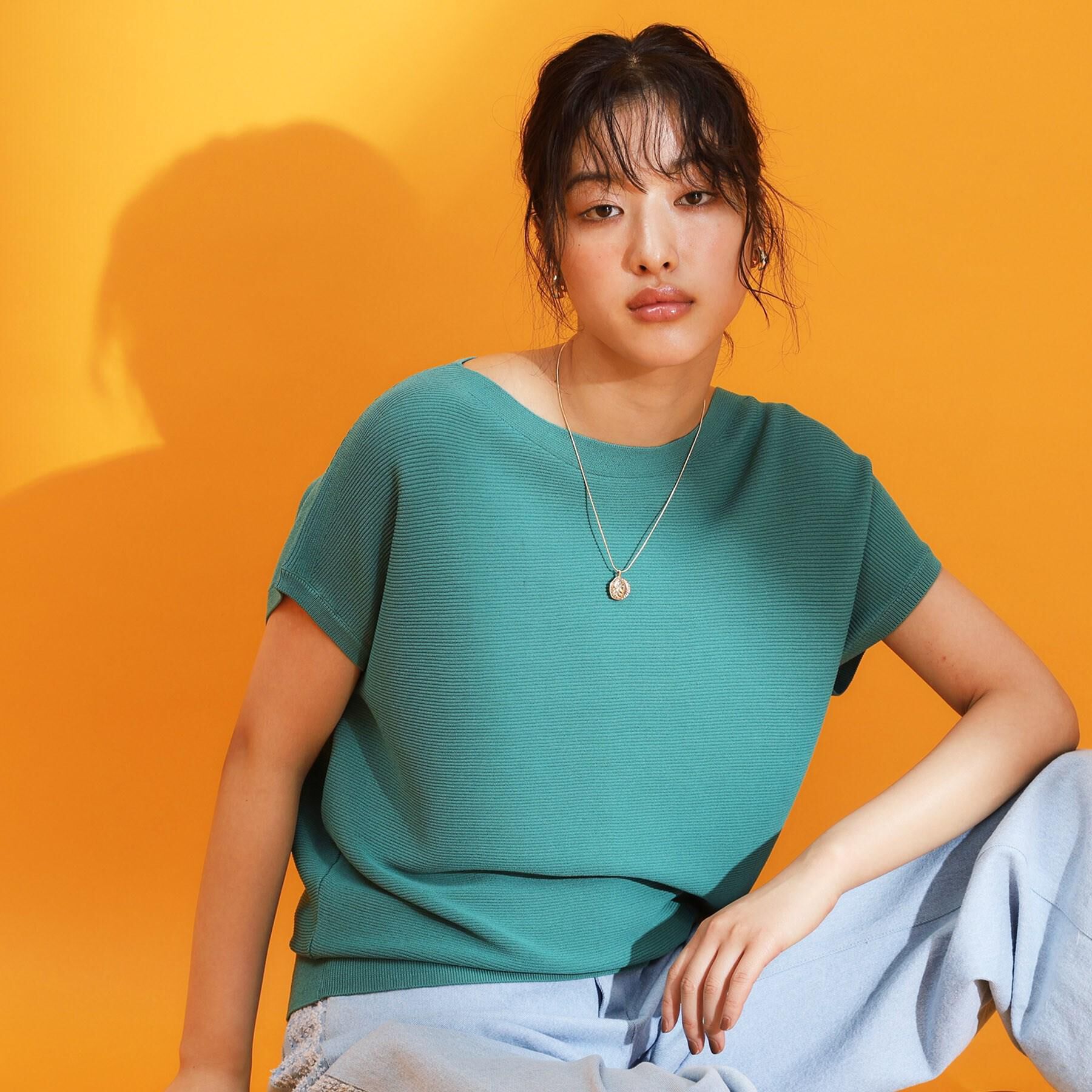 THE SHOP TK「【再入荷/6色展開】さらさらフレンチニット【毛玉になりにくい/洗濯機OK】」|ニット・セーター|