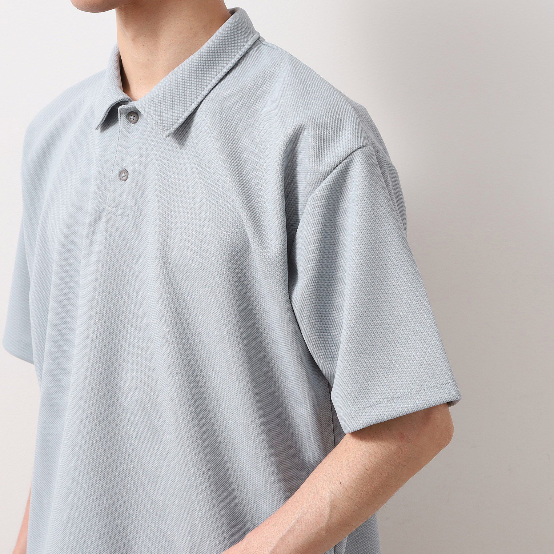 THE SHOP TK「ドライタッチカノコポロシャツ 【洗濯機OK/さらさら】」|ポロシャツ|