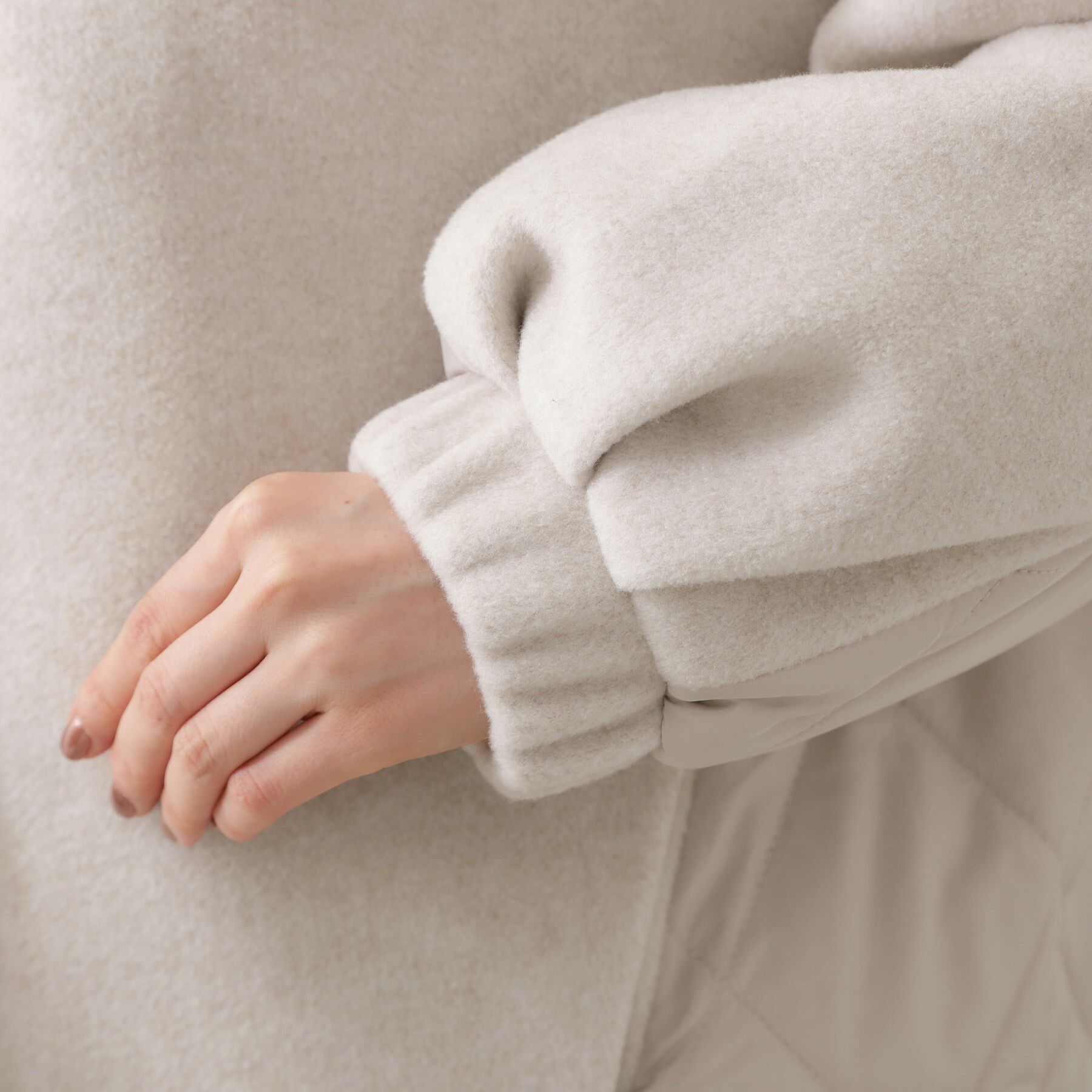 THE SHOP TK「前後で印象が変わる ドッキングノーカラージャケット」|ノーカラージャケット|