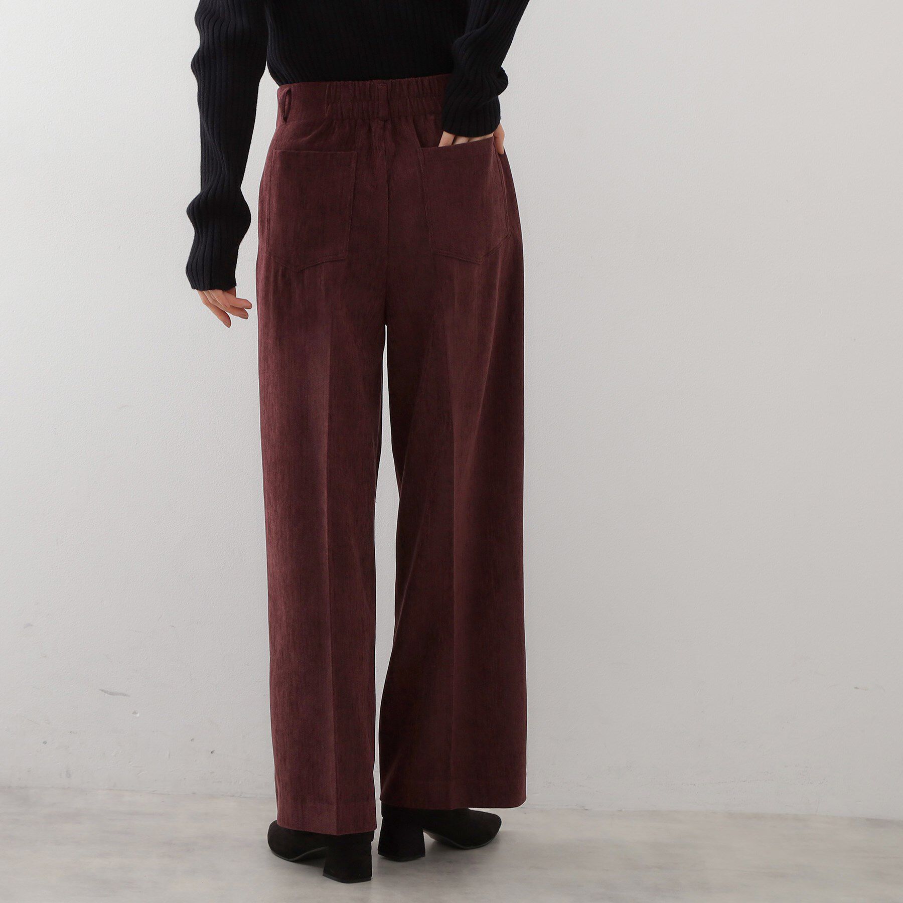 THE SHOP TK「クラッシュベロアベーカーパンツ」|その他|