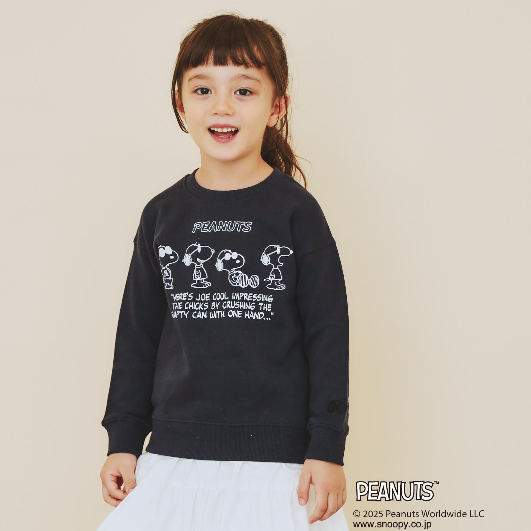 THE SHOP TK「【110-160】PEANUTS/ピーナッツ スヌーピープリントスウェット 親子リンク」|その他|