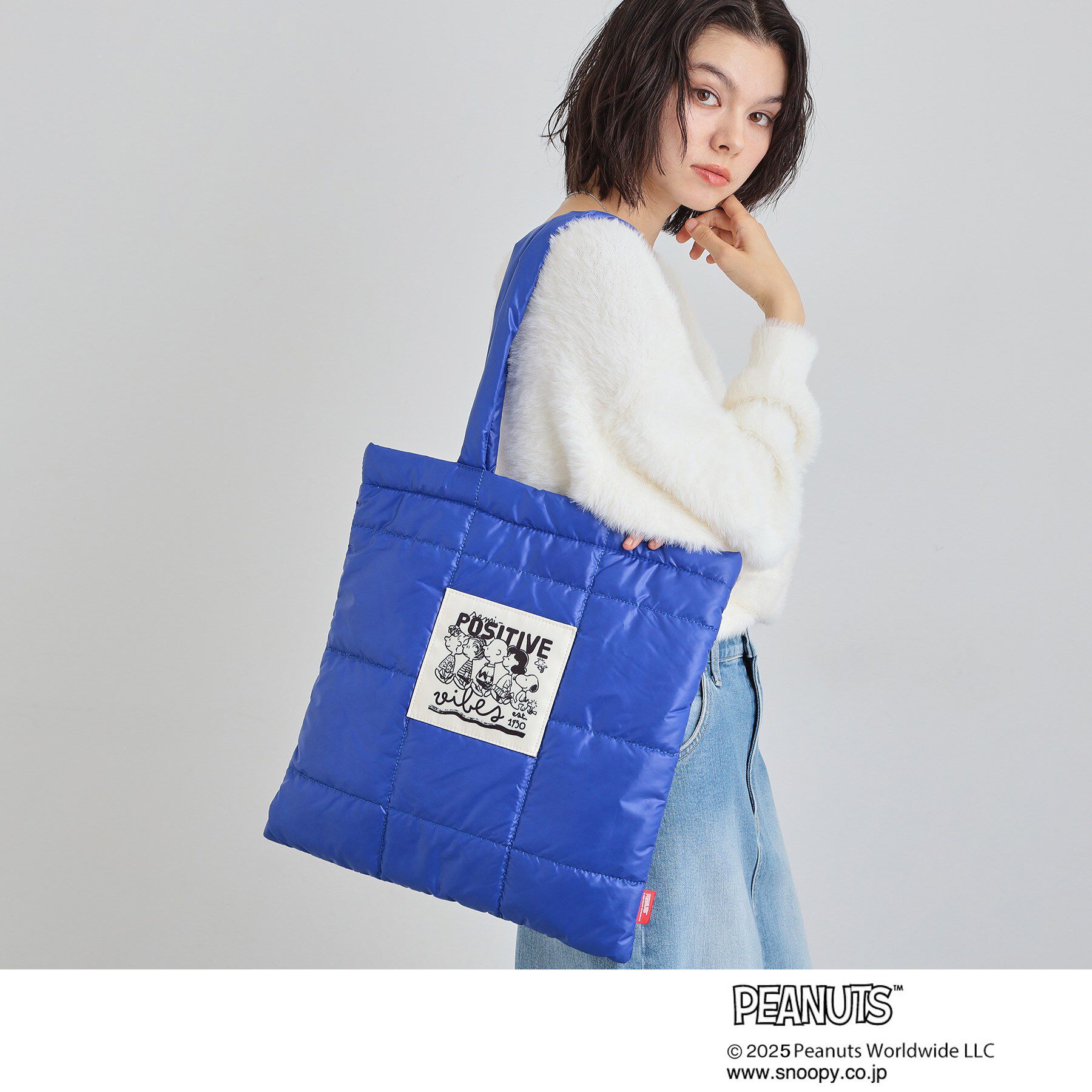 THE SHOP TK「PEANUTS/ピーナッツ キルトトートバッグ」|トートバッグ|