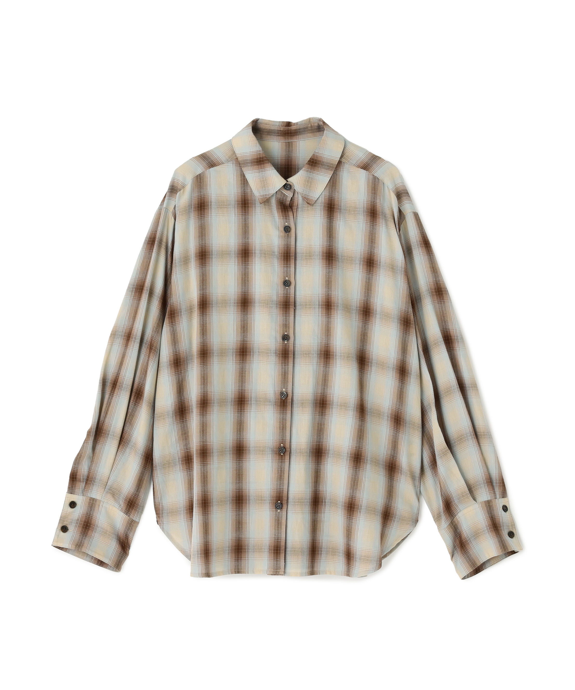  「チェックオーバーシャツ」|シャツ・ブラウス|