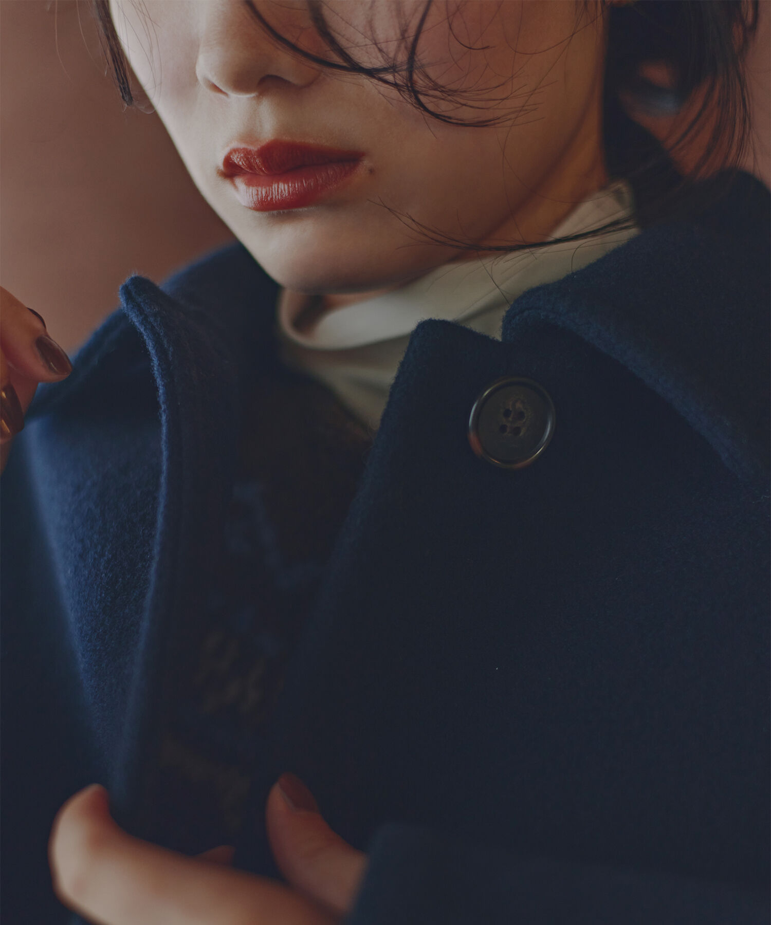  「ステンカラーミディコート」|ブルゾン・スタジャン|