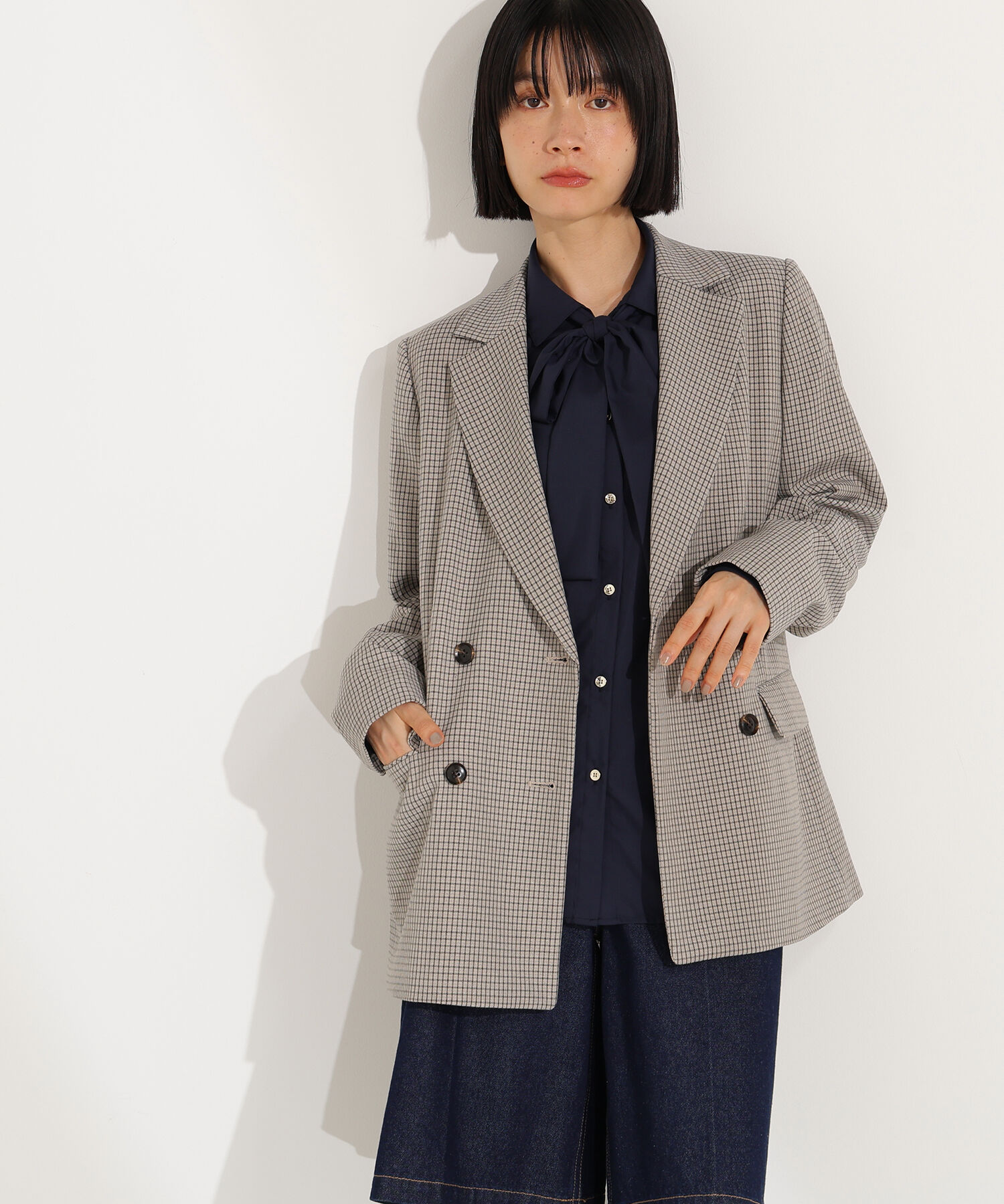  「ダブルブレストテーラードジャケット」|その他|