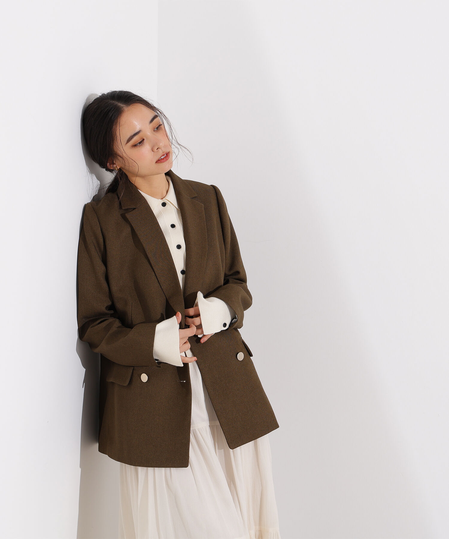  「ダブルブレストテーラードジャケット」|その他|