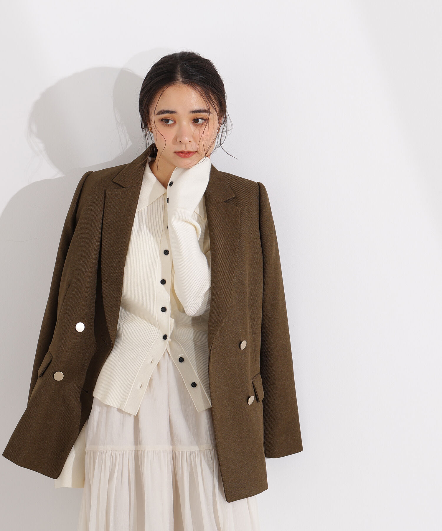 「ダブルブレストテーラードジャケット」|その他|
