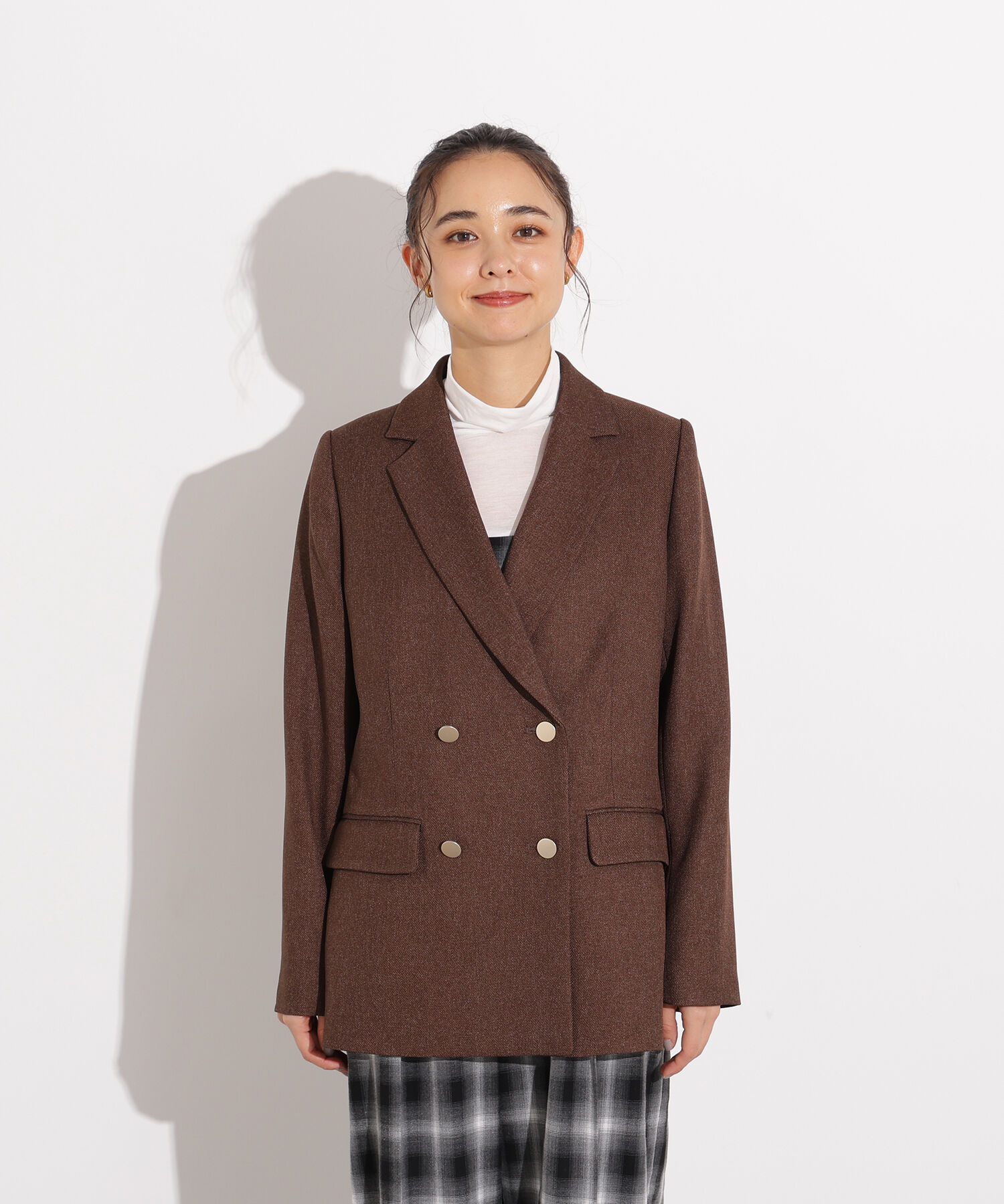  「ダブルブレストテーラードジャケット」|その他|