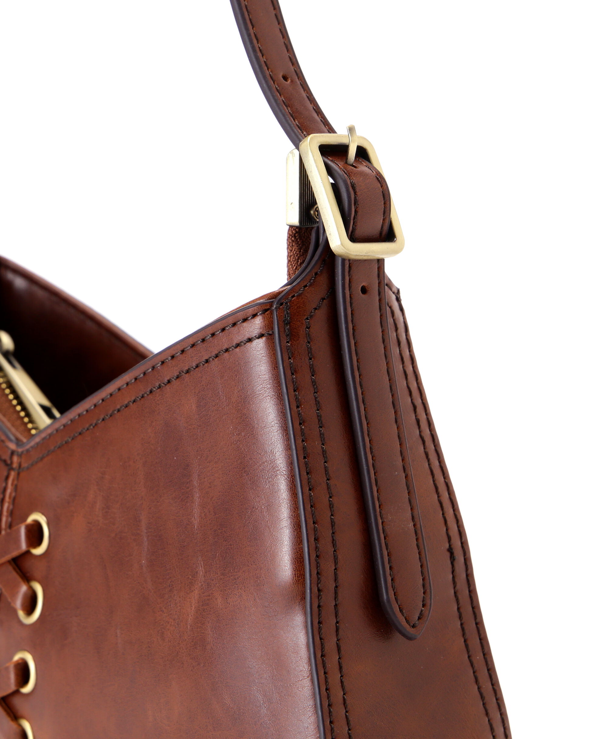  「レースアップセミショルダーバッグ」|ショルダー・メッセンジャー|