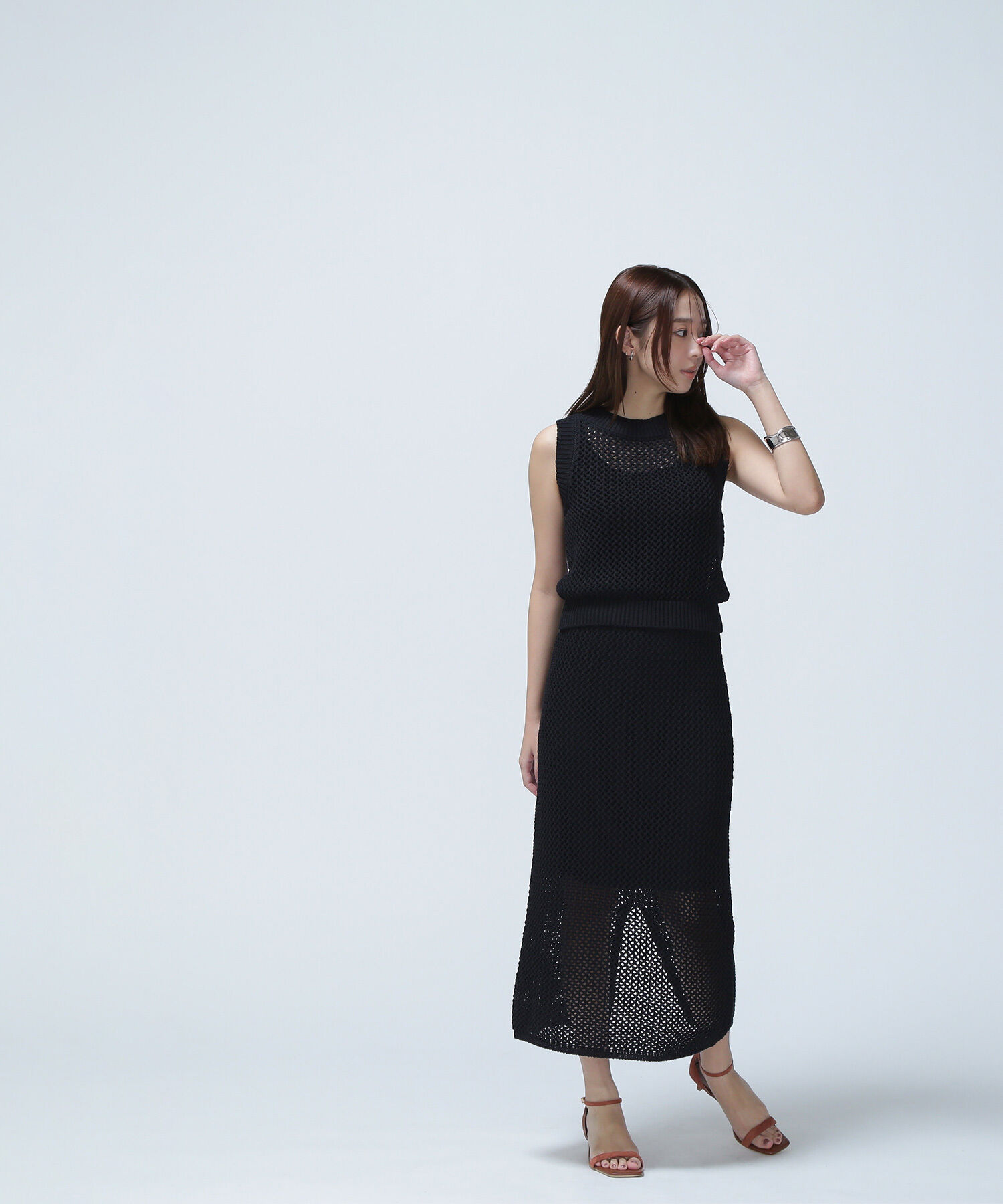  「メッシュニットセットアップ」|ワンピース|