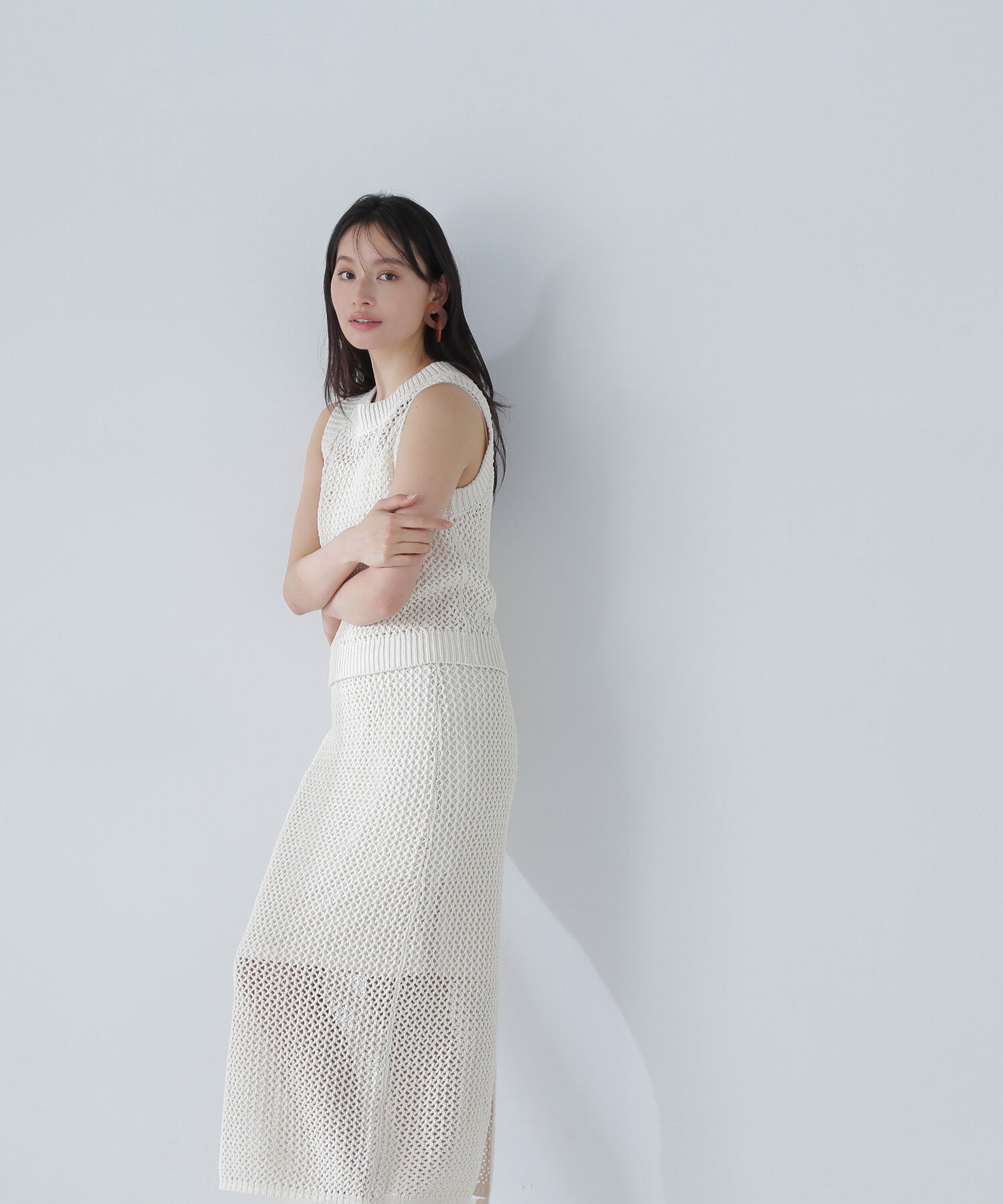  「メッシュニットセットアップ」|ワンピース|