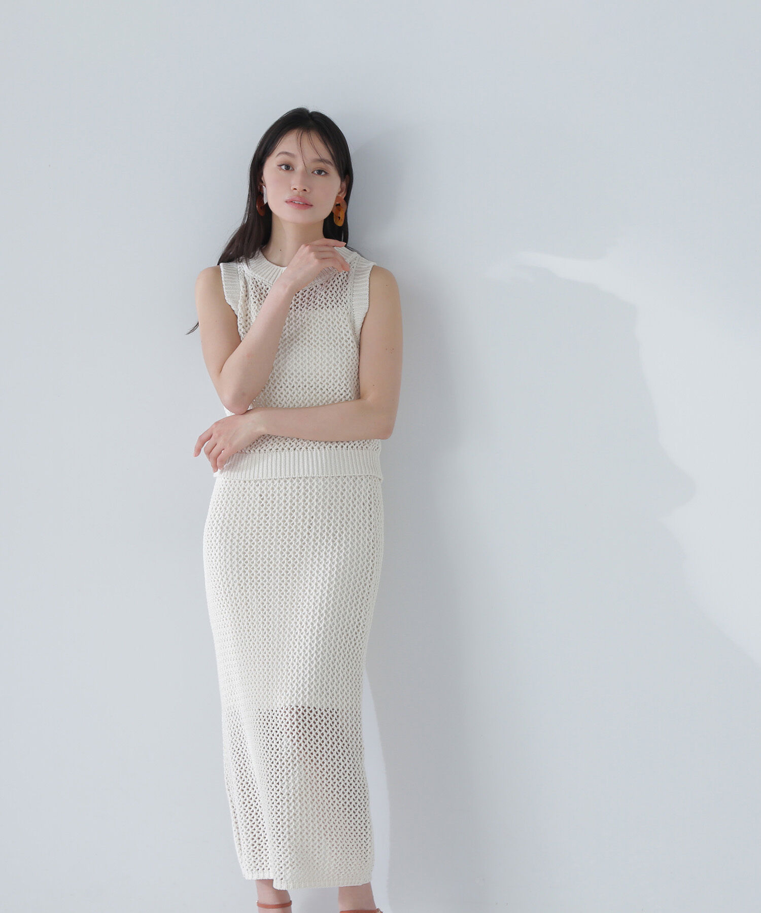  「メッシュニットセットアップ」|ワンピース|