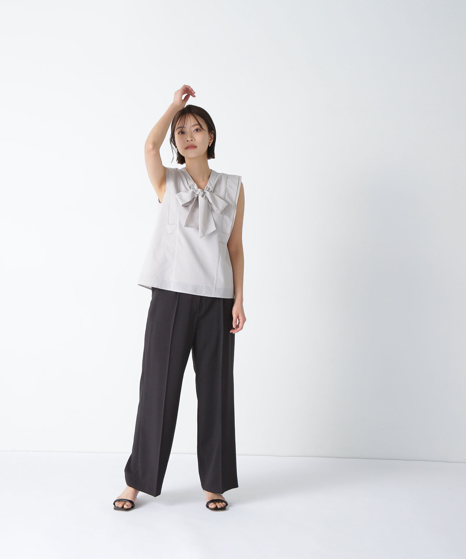  「2wayリボンブラウス」|シャツ・ブラウス|