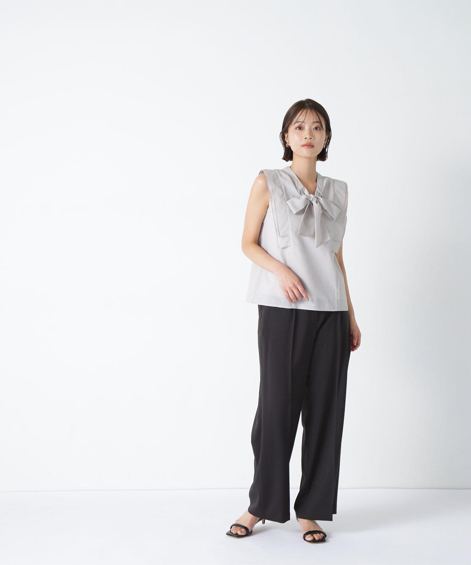  「2wayリボンブラウス」|シャツ・ブラウス|