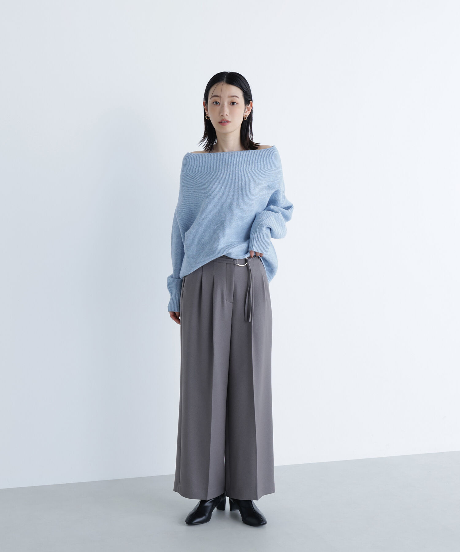  「ダブルベルトワイドパンツII」|その他|