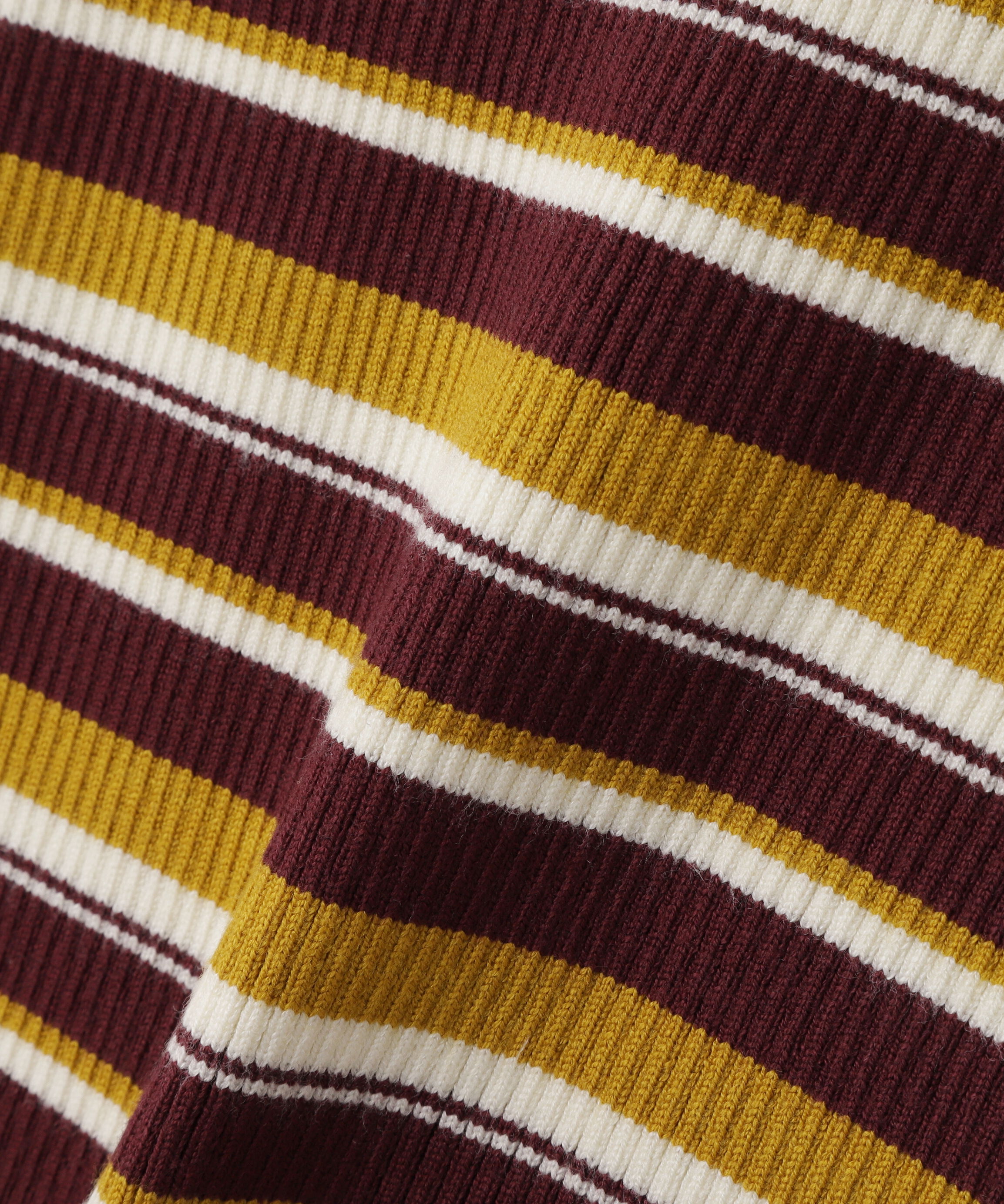  「マルチボーダーリブニット」|ニット・セーター|