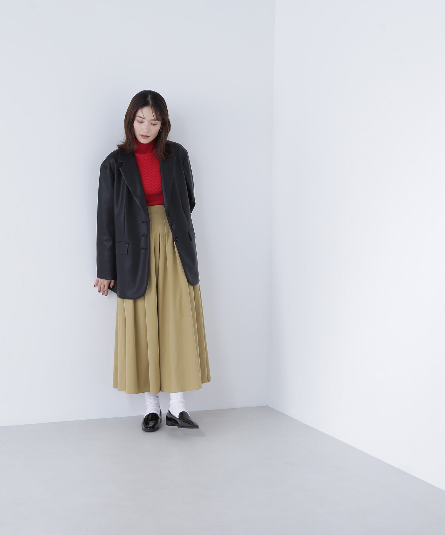  「ベーシックタートルネックニット」|ニット・セーター|