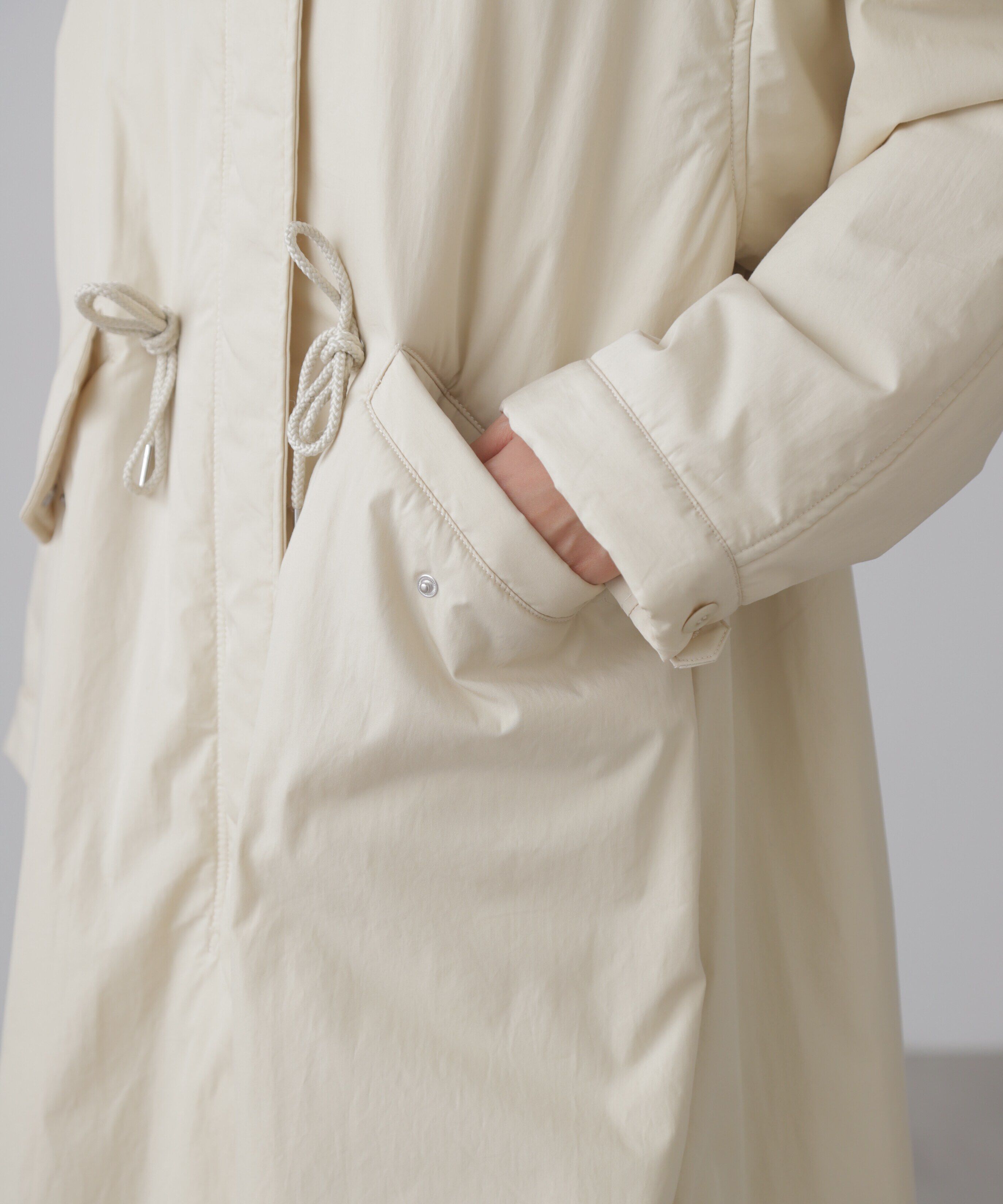  「中綿ロングミリタリーコート」|その他|